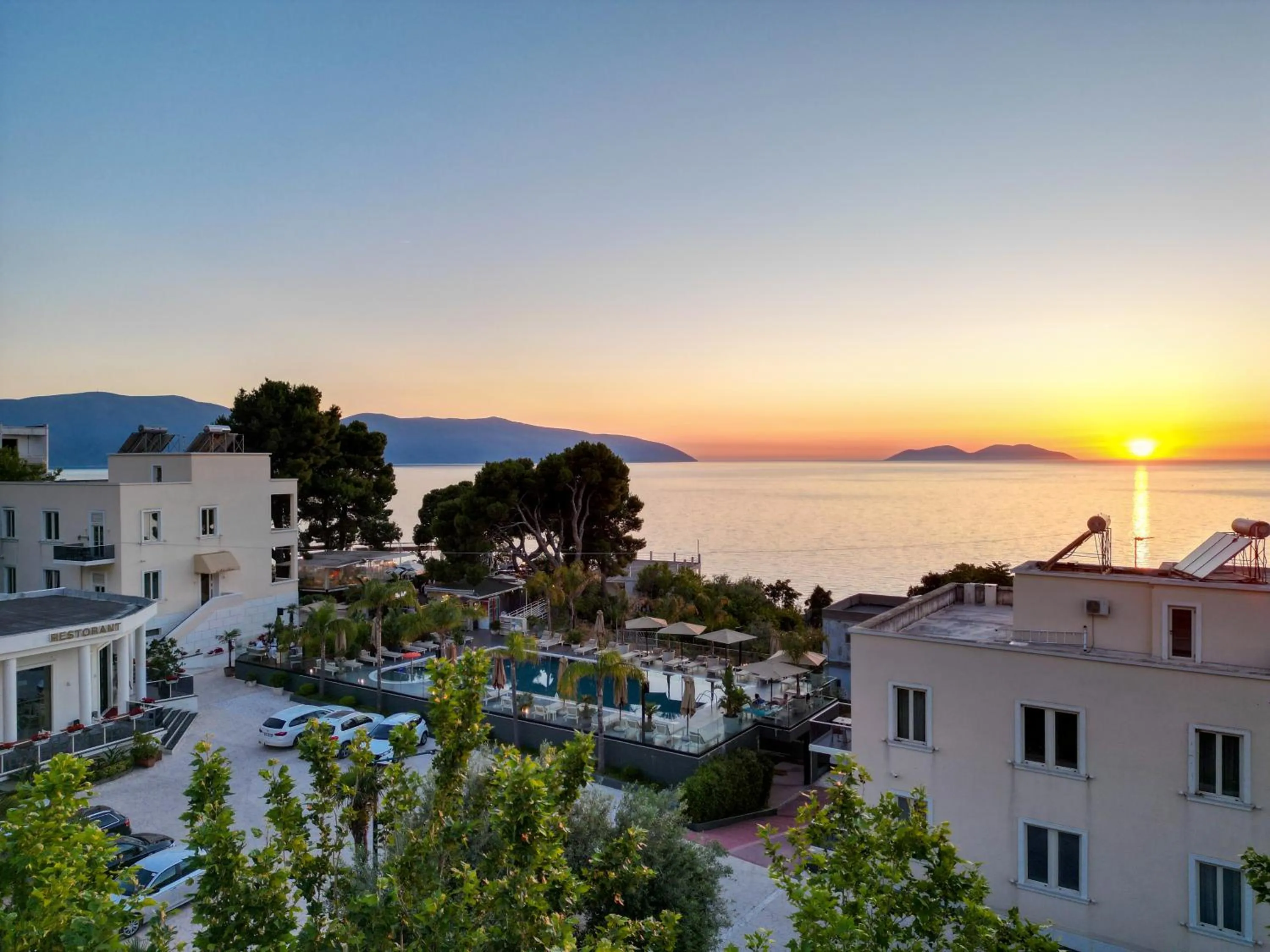 Property building in Le Palazzine Hotel