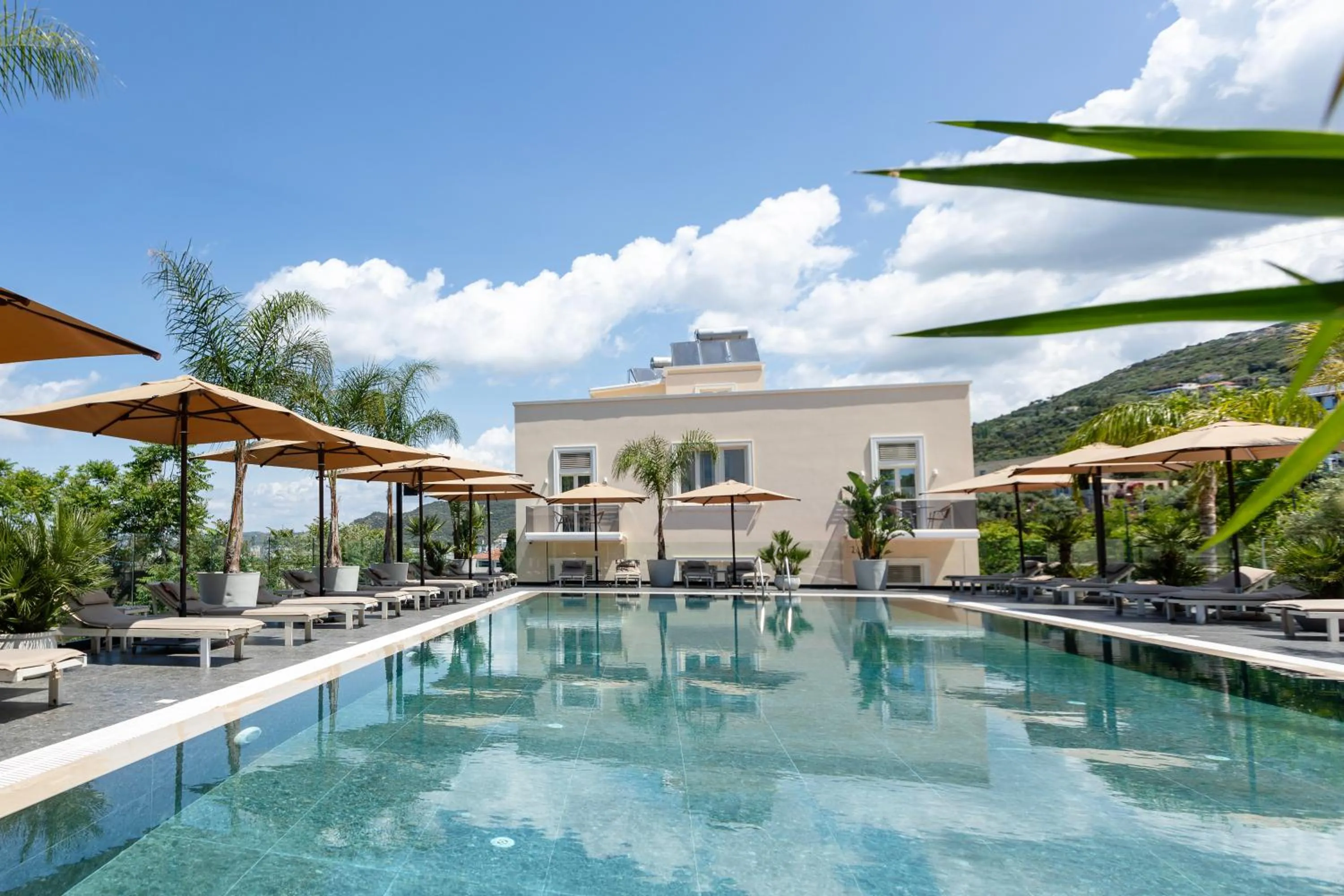 Property building in Le Palazzine Hotel