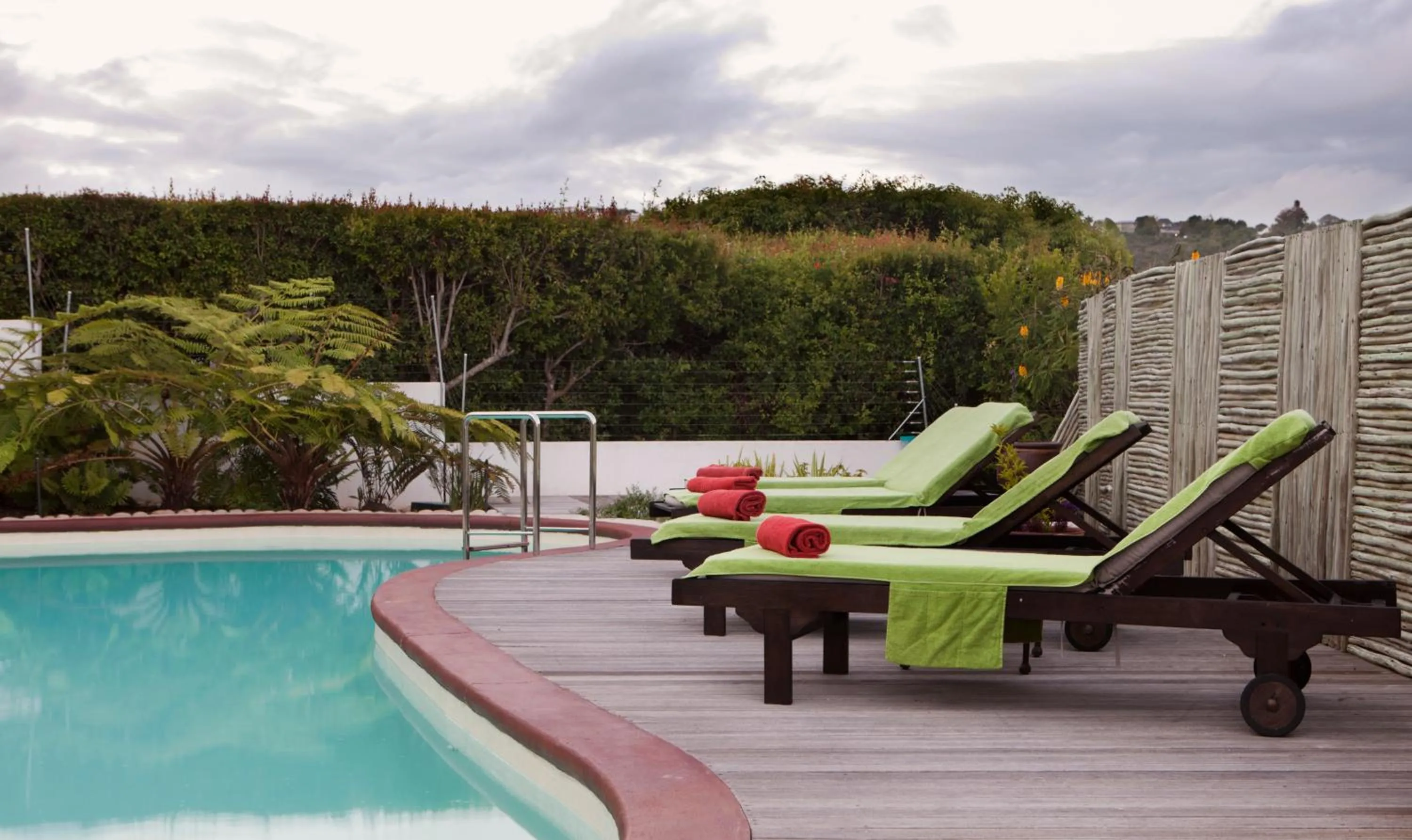 Swimming pool in Lala Panzi B&B