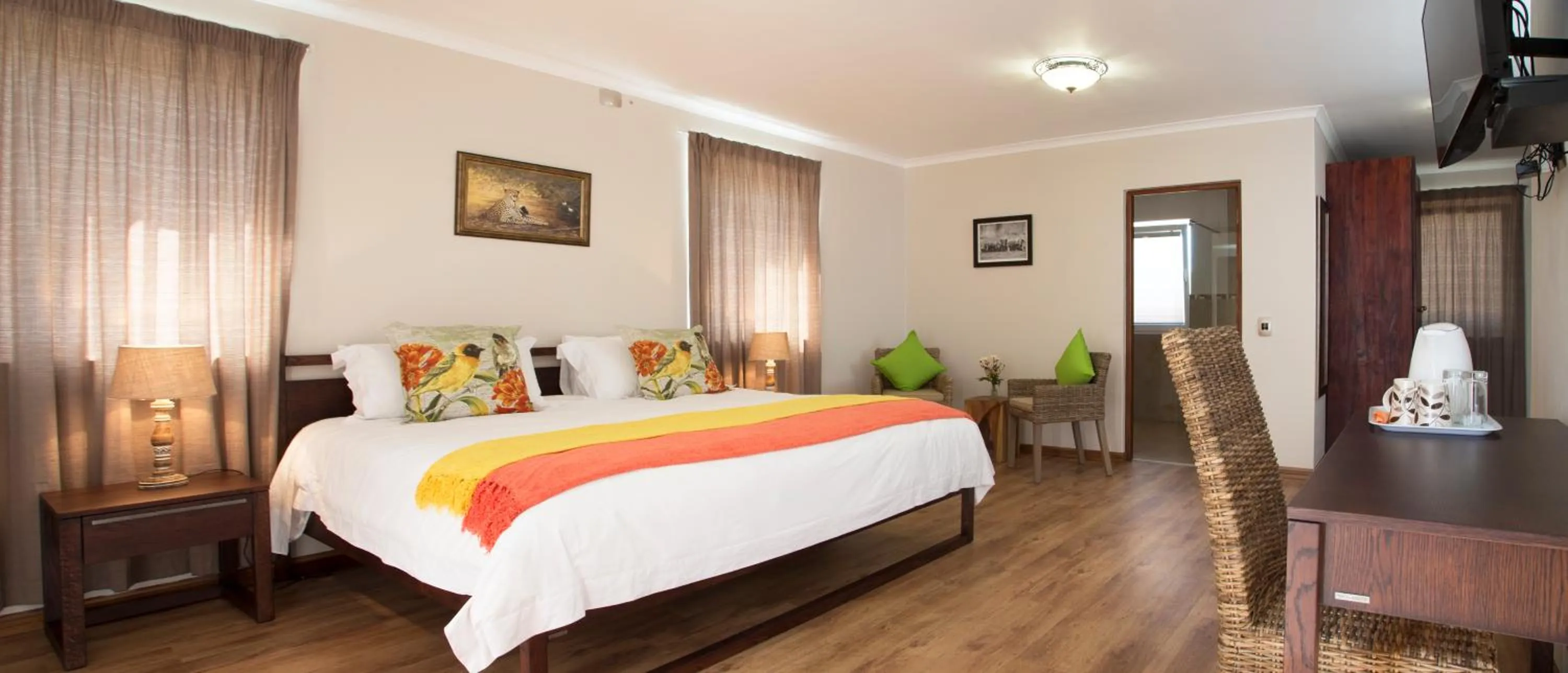 Bed in Lala Panzi B&B