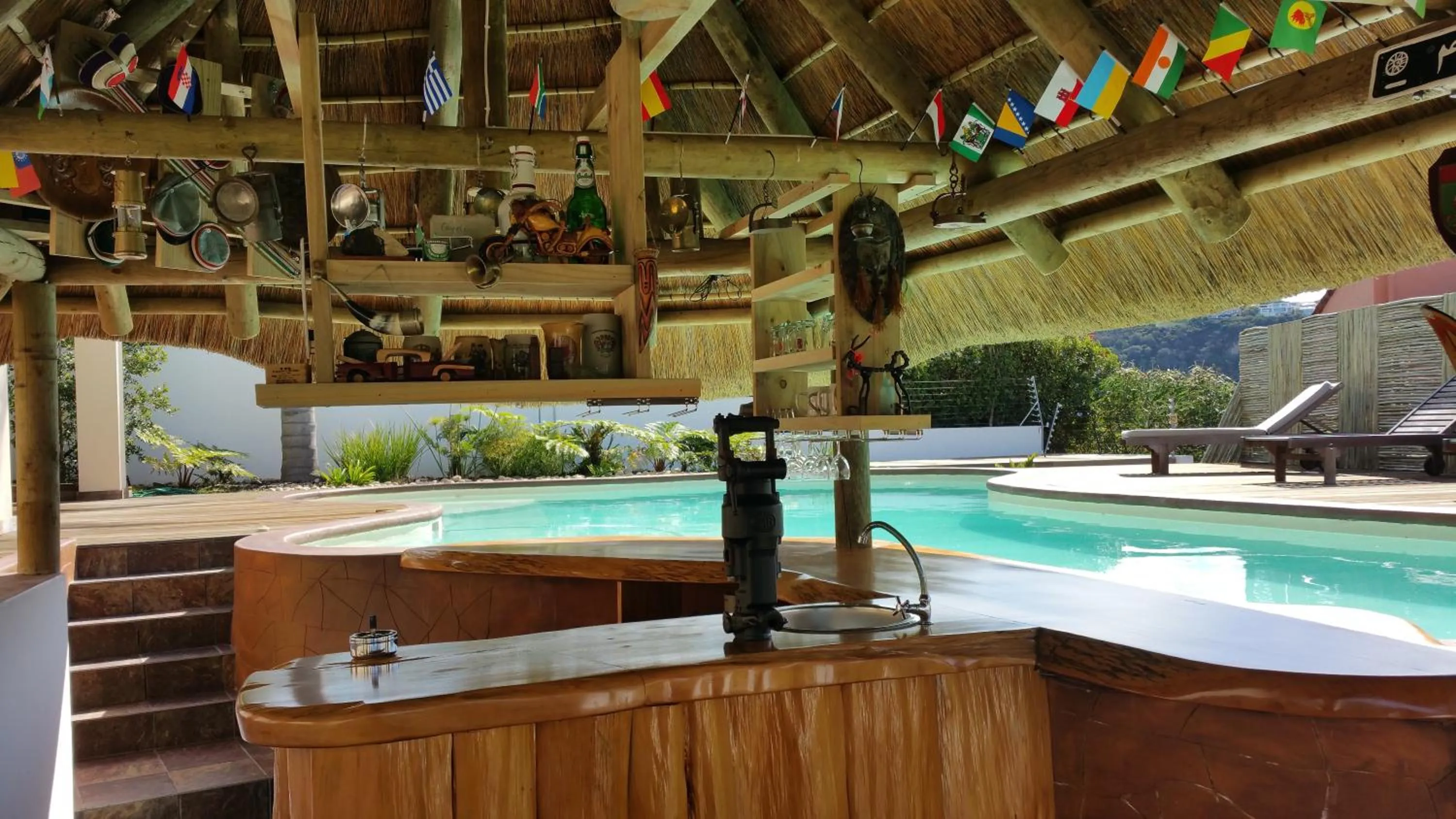 Lounge or bar in Lala Panzi B&B