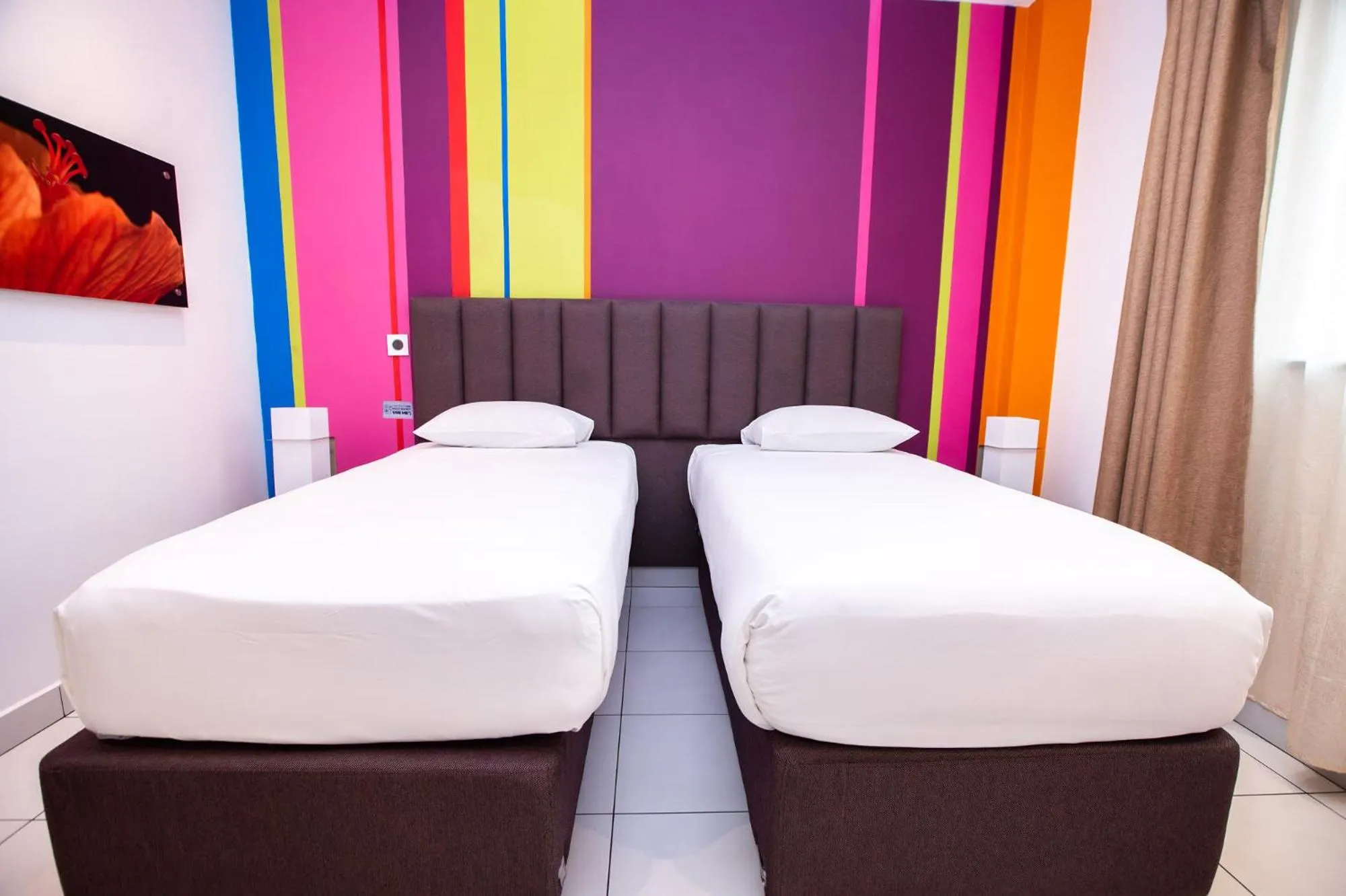 Bed in Ibis Styles Accra Airport