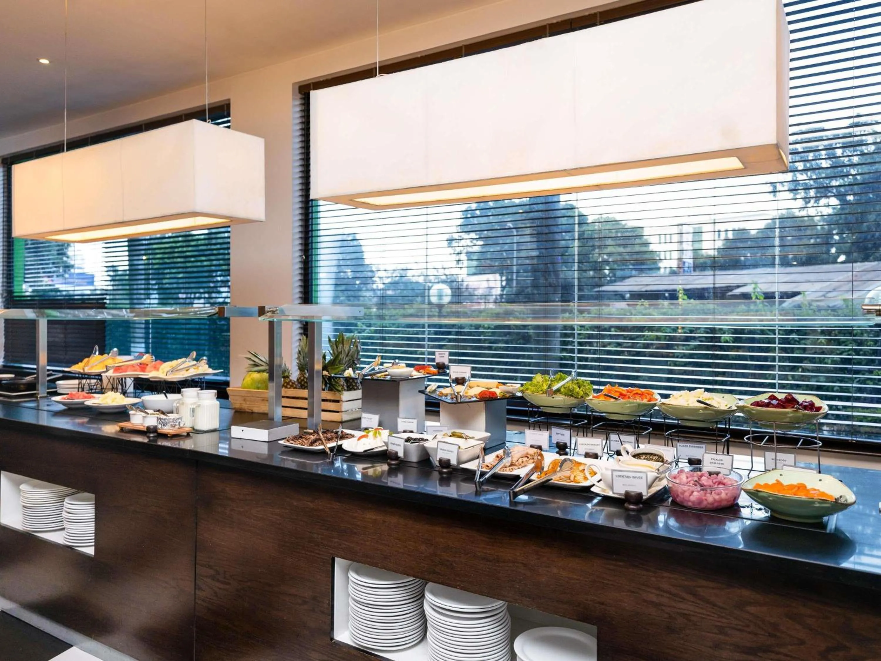 Breakfast in Ibis Styles Accra Airport