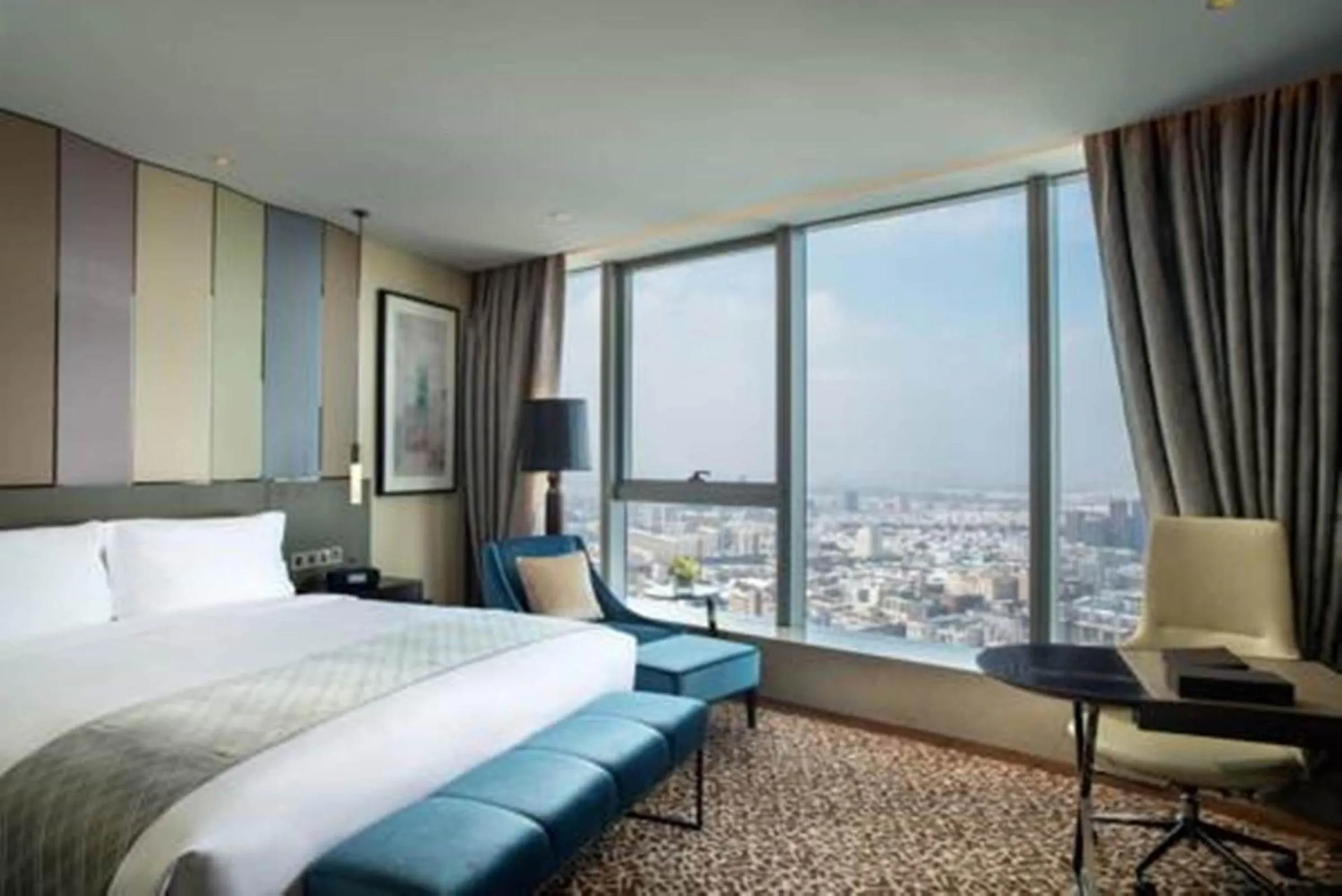 Bedroom, Bed in Sofitel Lianyungang Suning