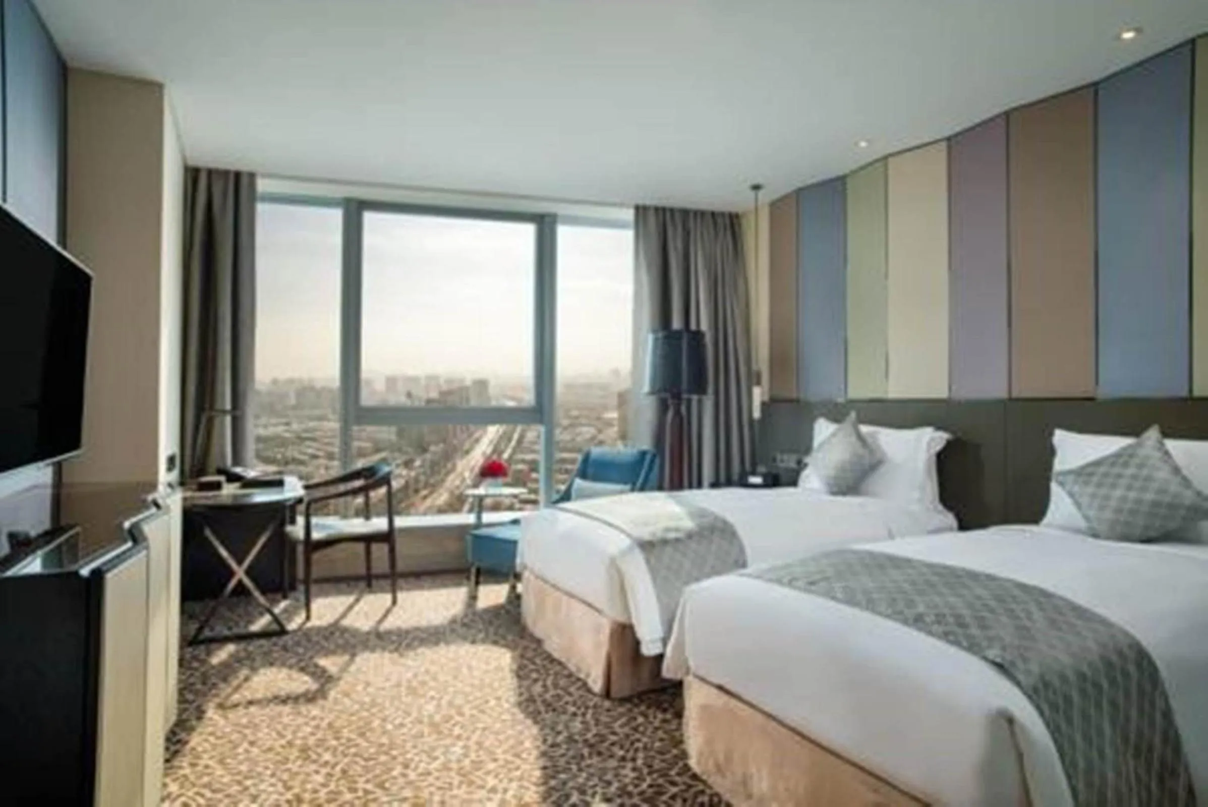 Bedroom, Bed in Sofitel Lianyungang Suning