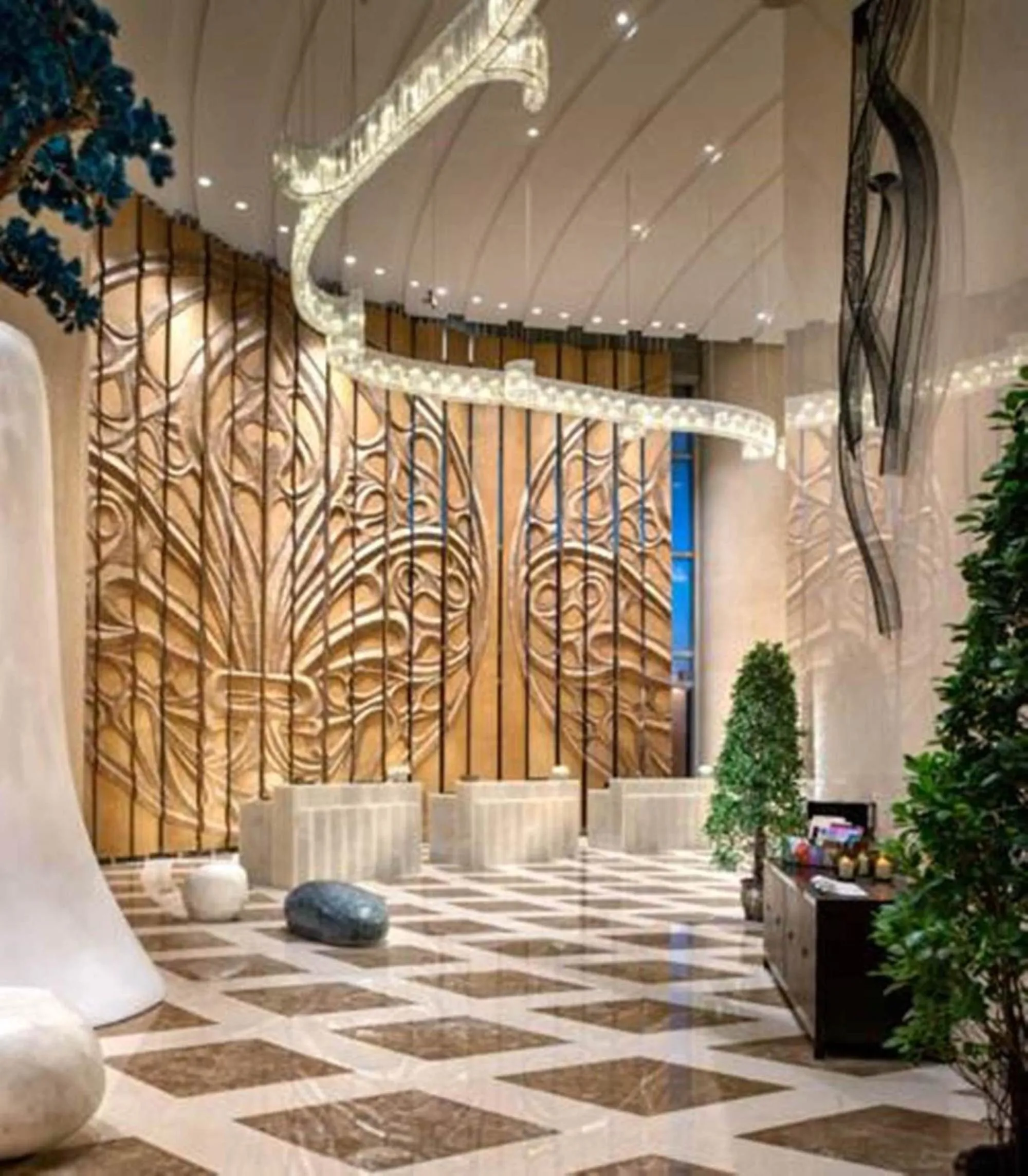 Lobby or reception in Sofitel Lianyungang Suning