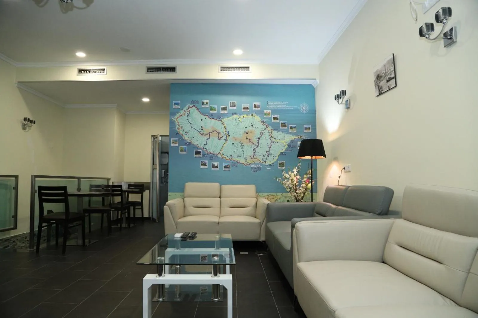 Living room in São Francisco Accommodation