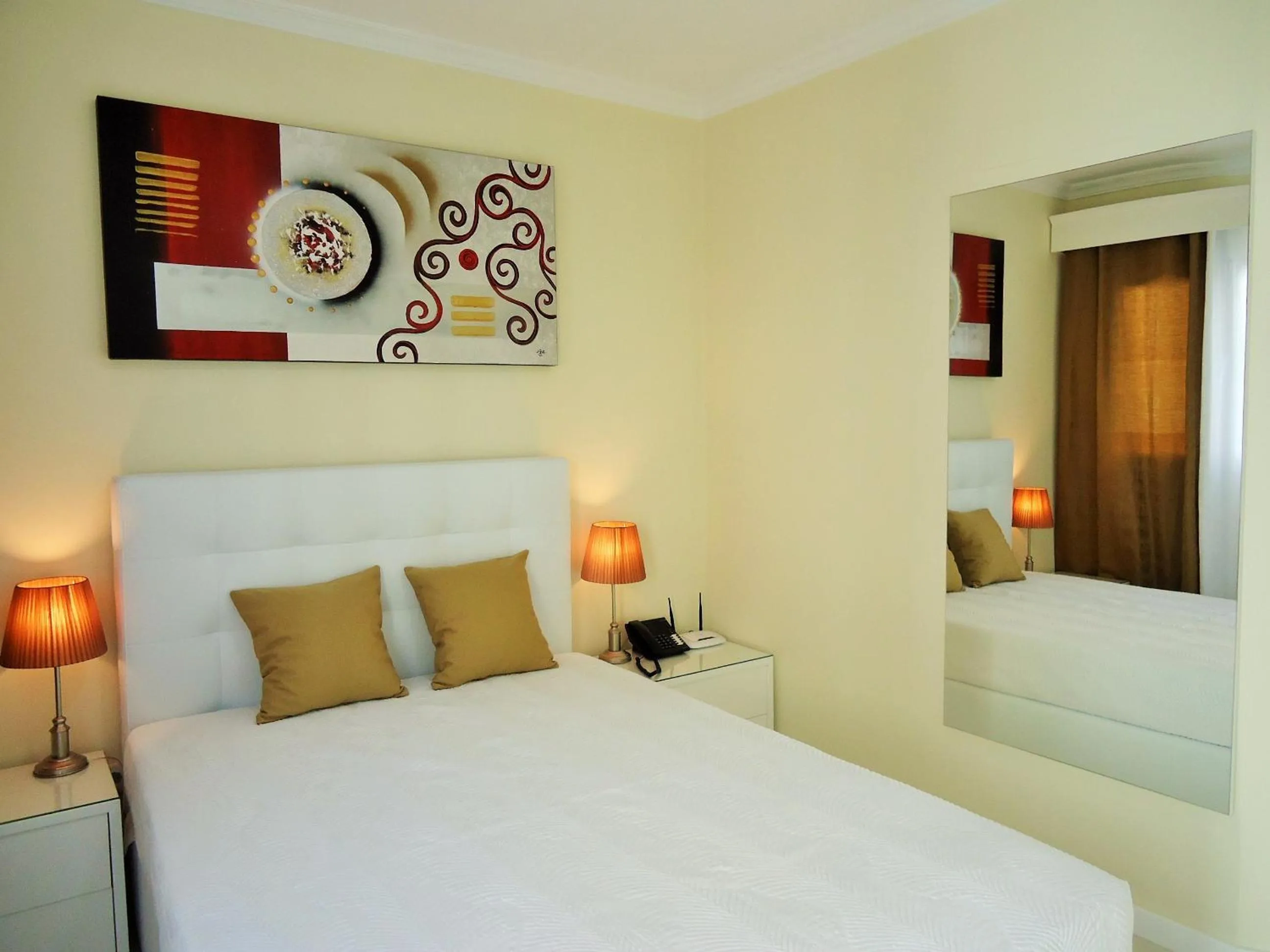 Bed in São Francisco Accommodation