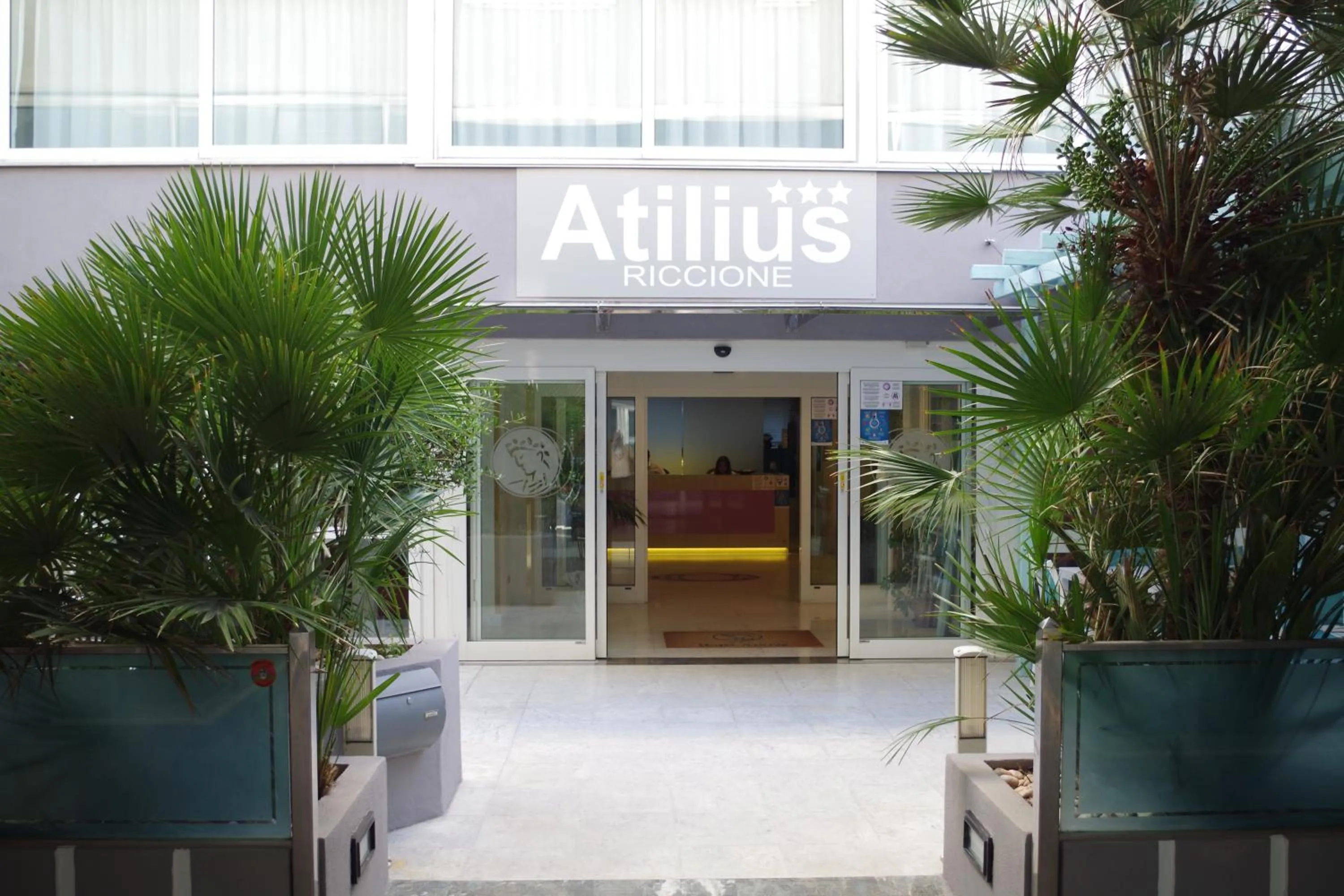 Facade/entrance in Atilius Hotel & Suites