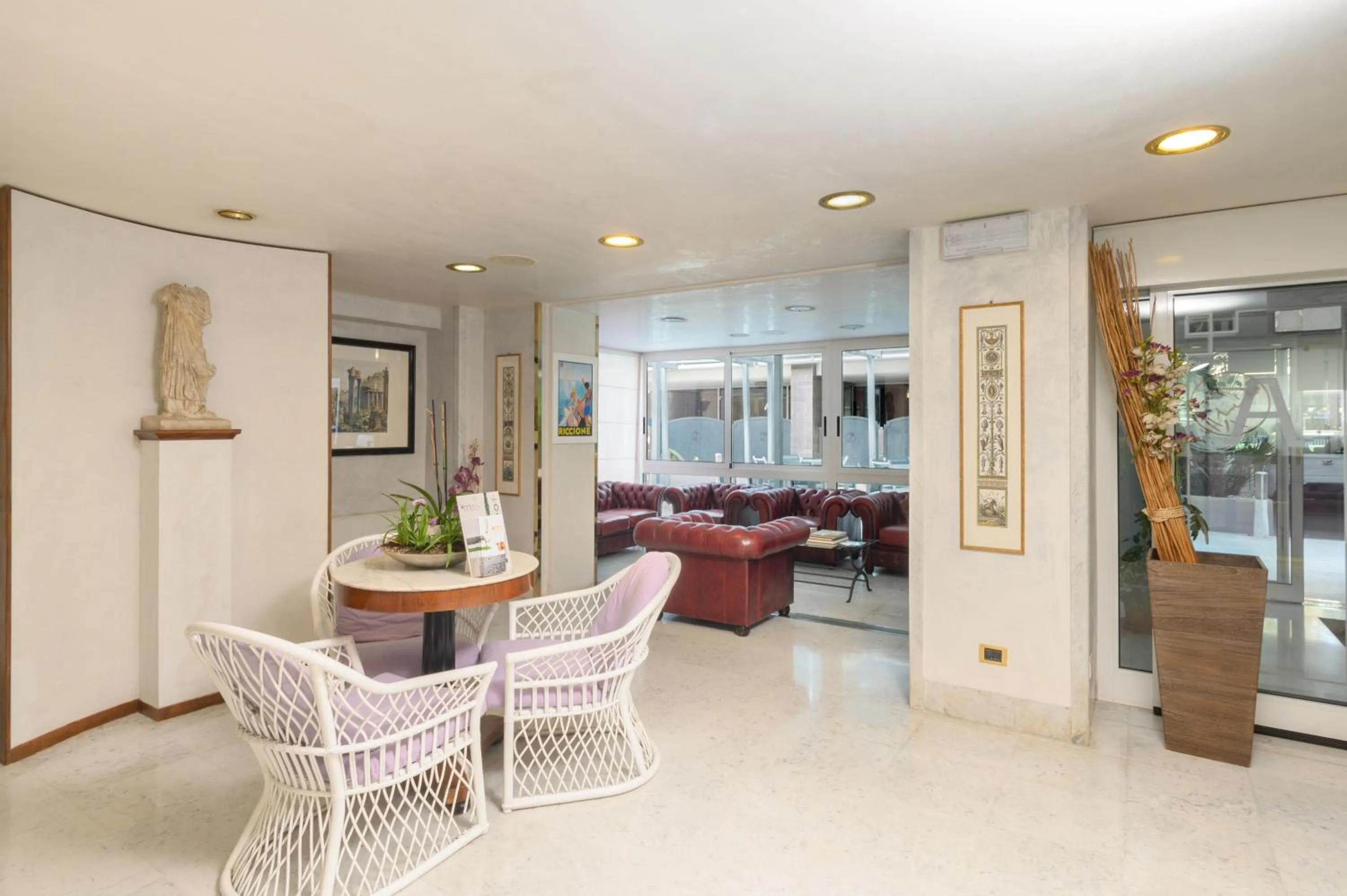 Lobby or reception in Atilius Hotel & Suites