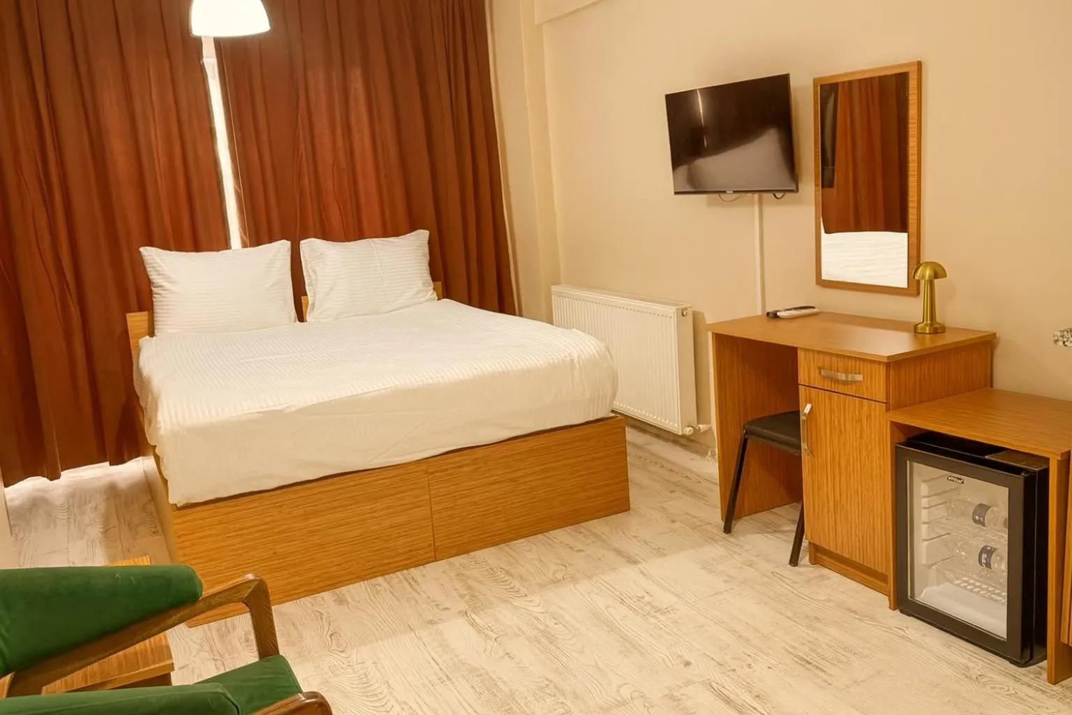 Bed in Lion Stone Hotel