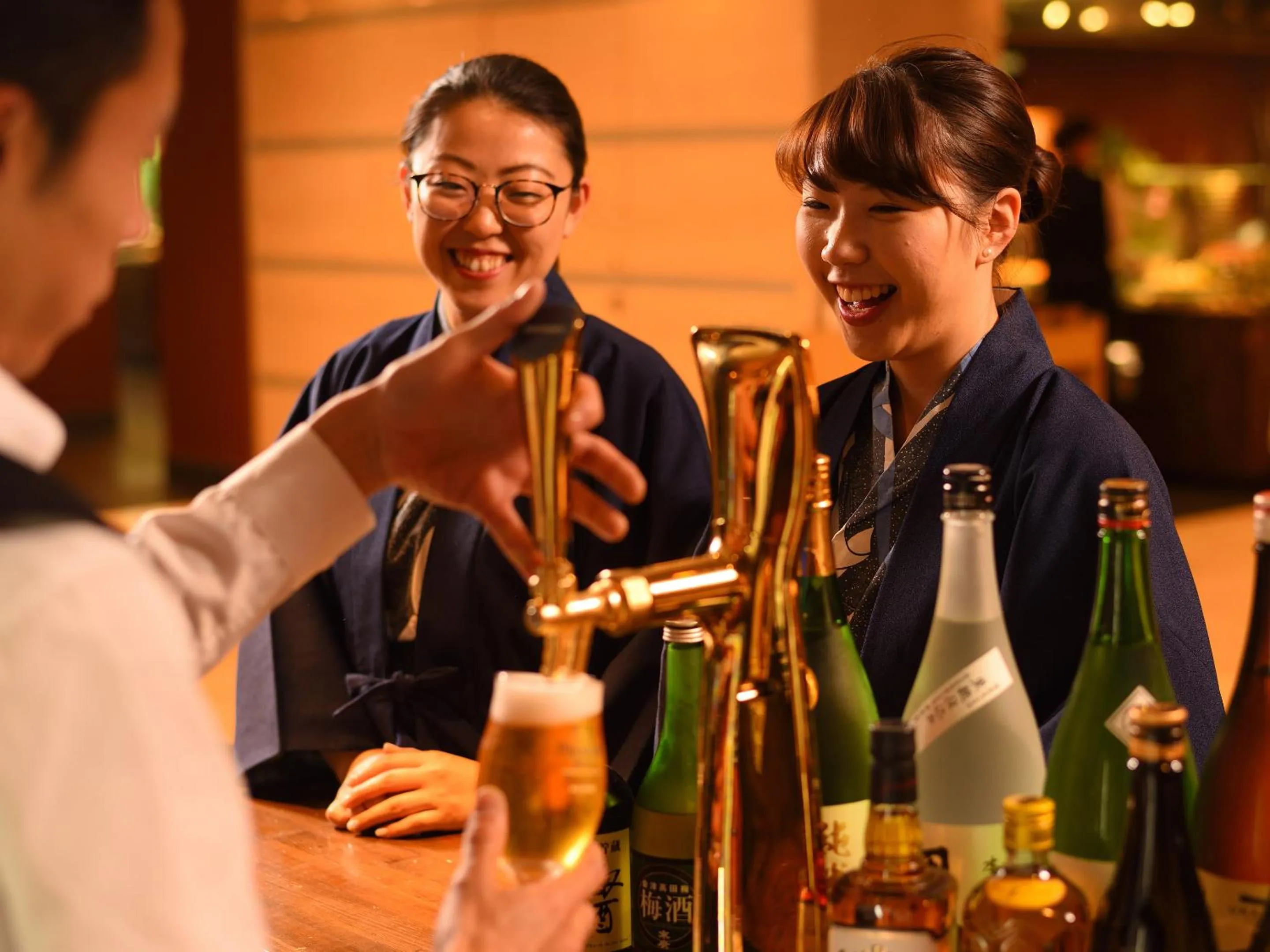 Guests in Urabandai Lake Resort Goshiki no Mori