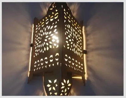 Decorative detail in Riverman Hotel