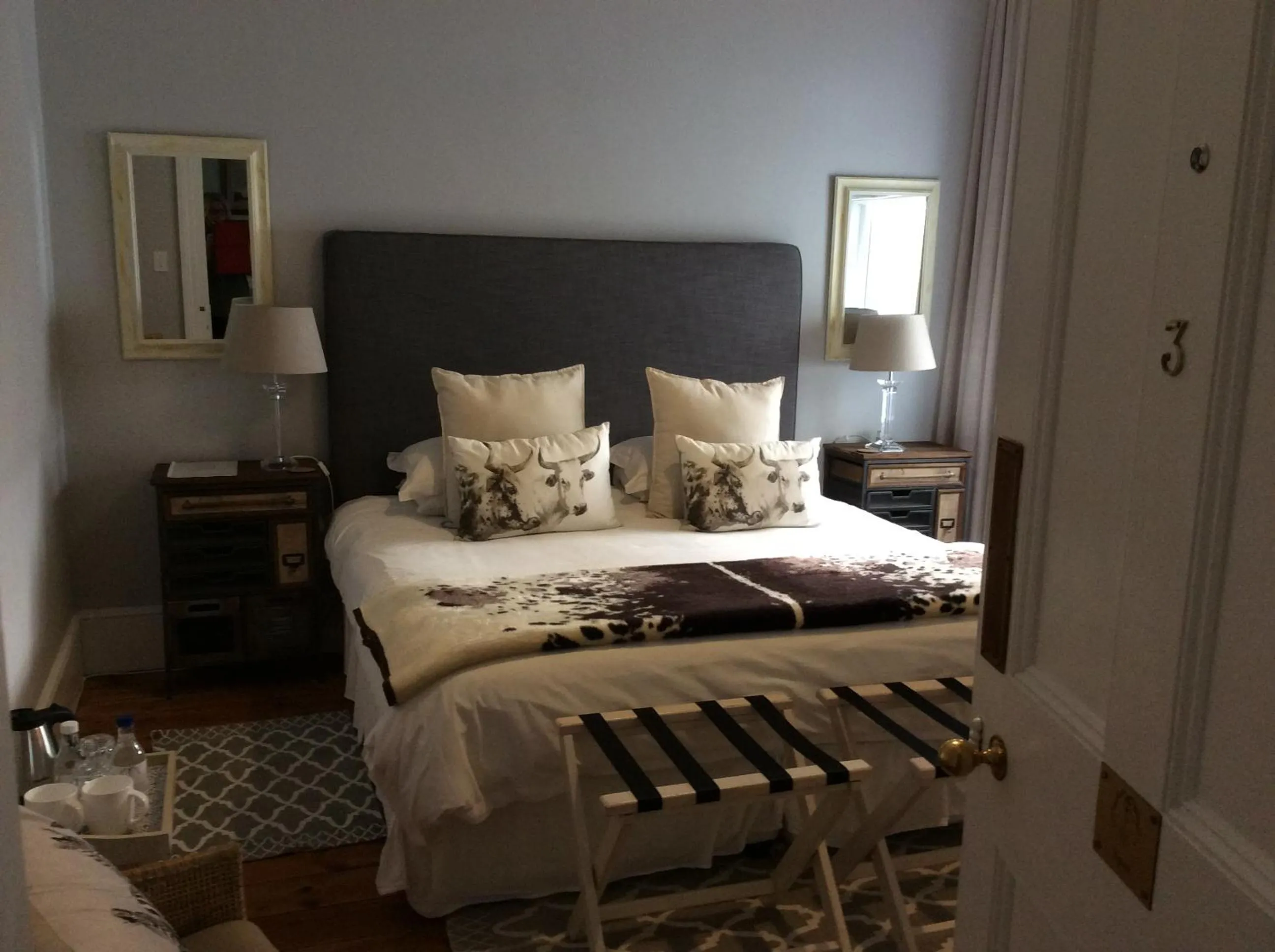 Bed in Parker Cottage Guesthouse