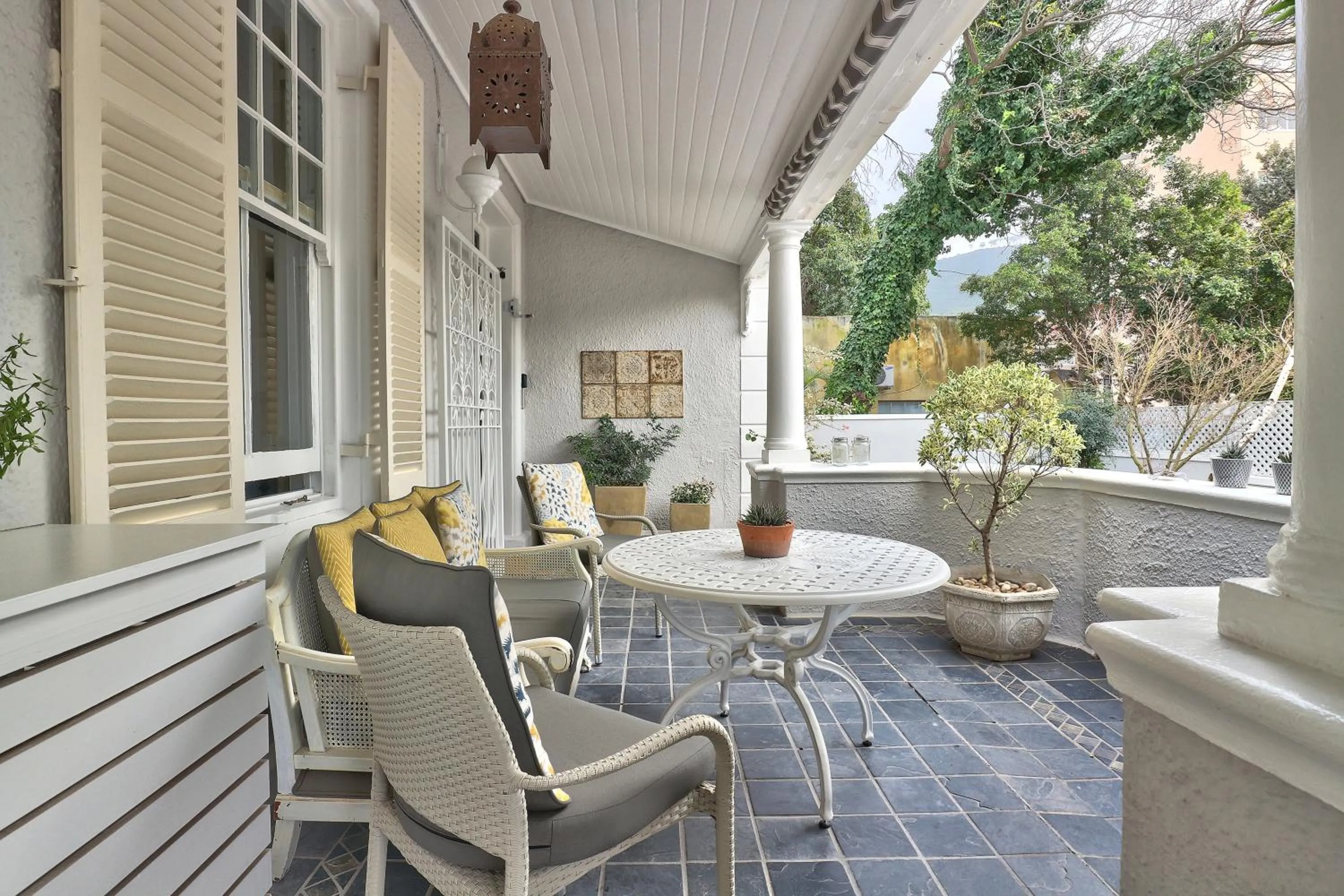 Patio in Parker Cottage Guesthouse