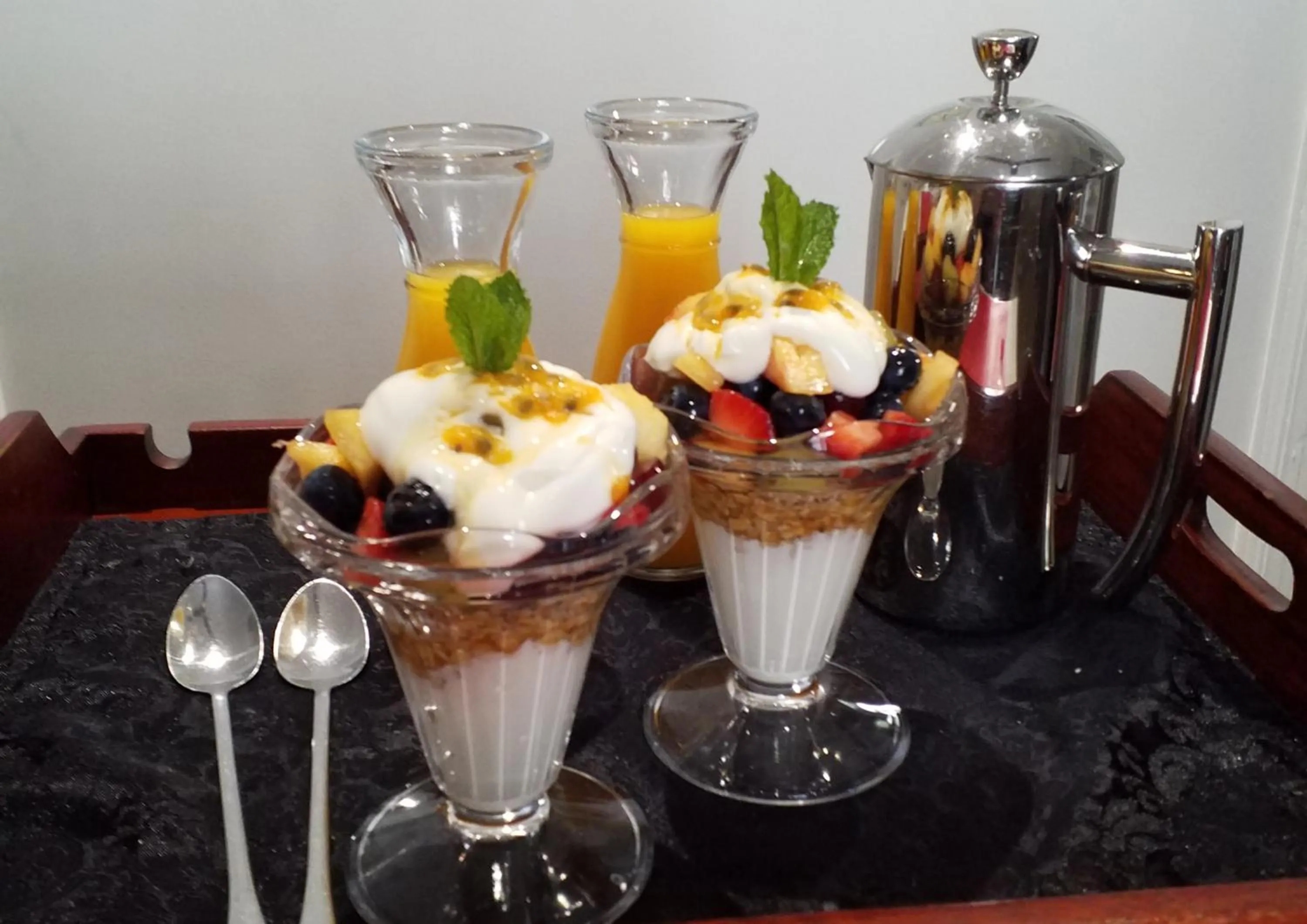 Food close-up in Parker Cottage Guesthouse