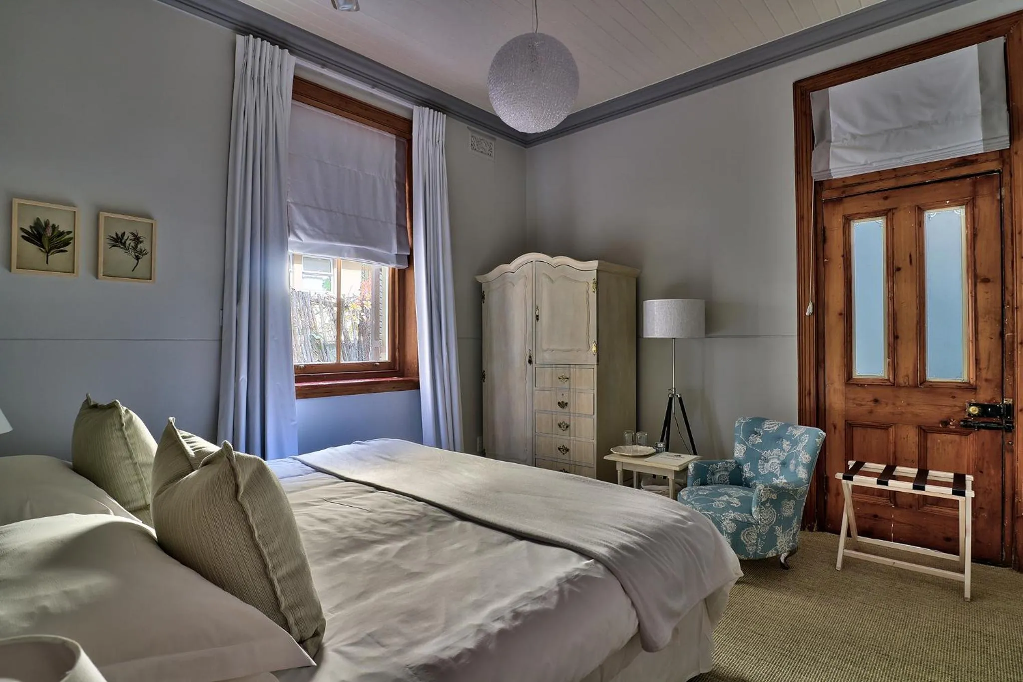 Bed in Parker Cottage Guesthouse