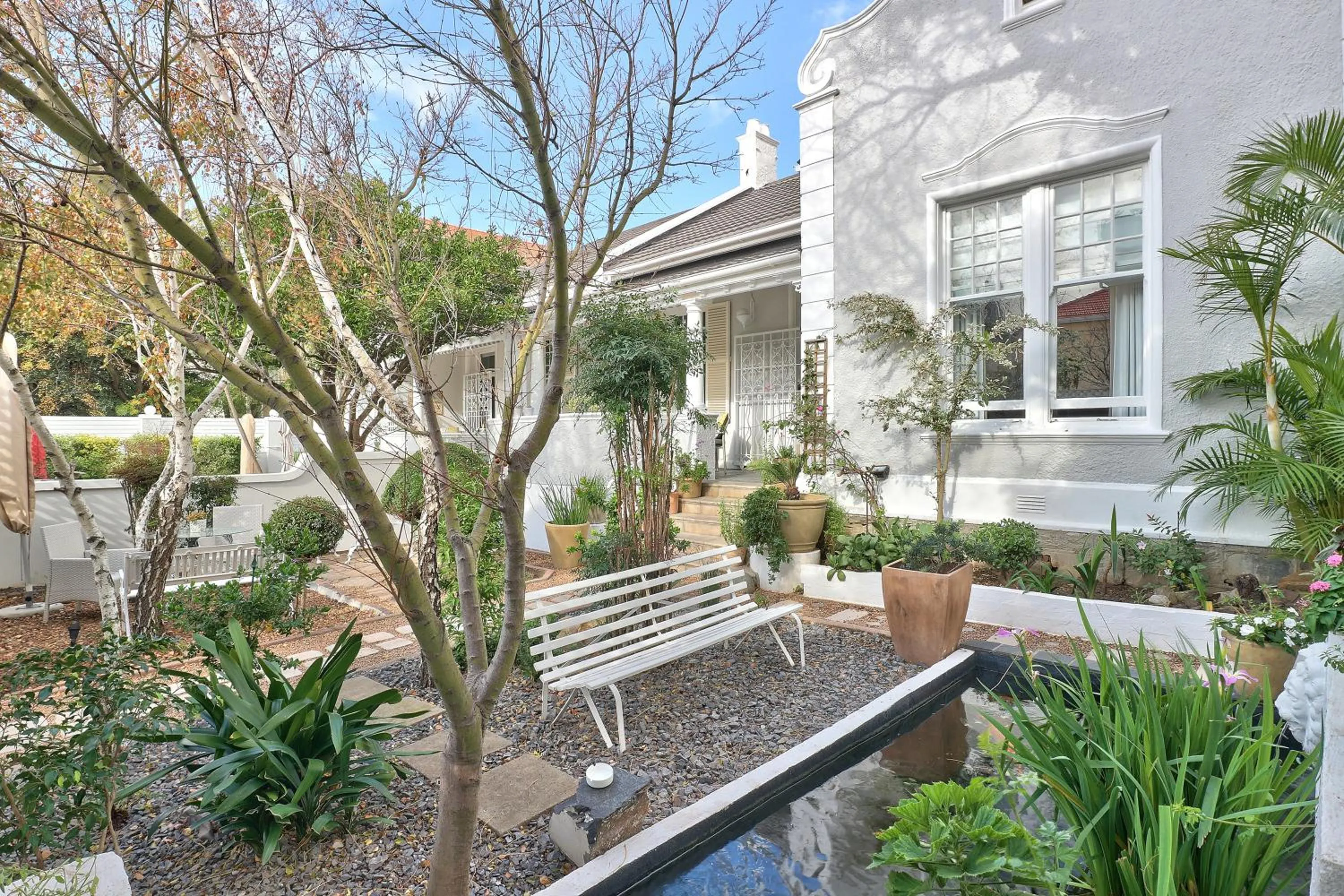 Garden in Parker Cottage Guesthouse