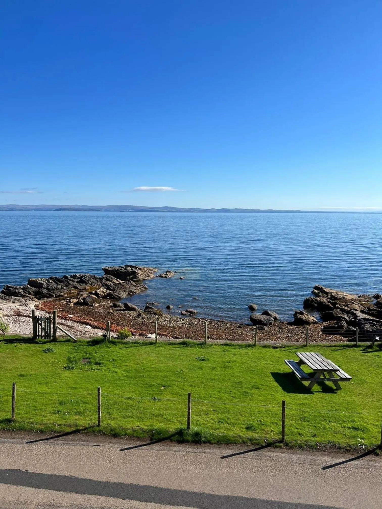 Garden in The Corrie Hotel