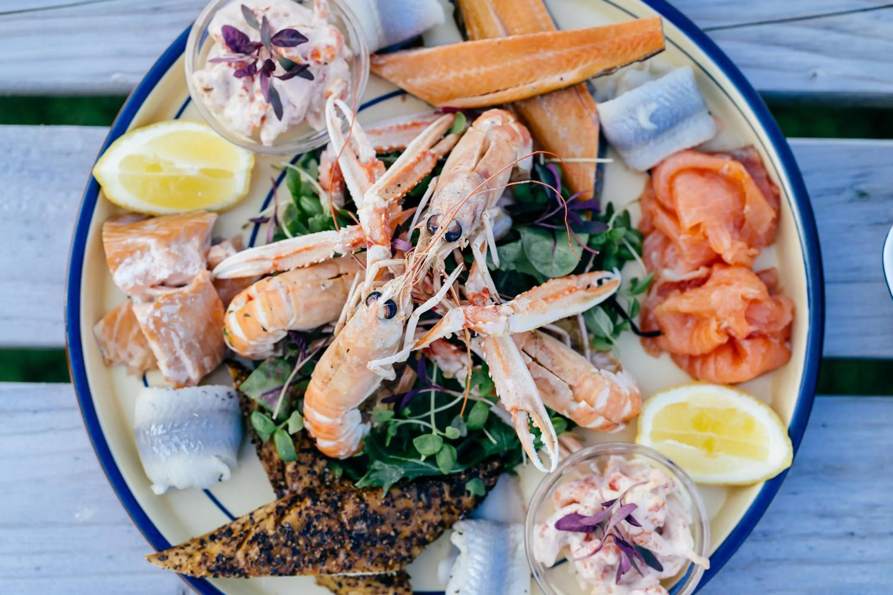 Food and drinks in The Corrie Hotel