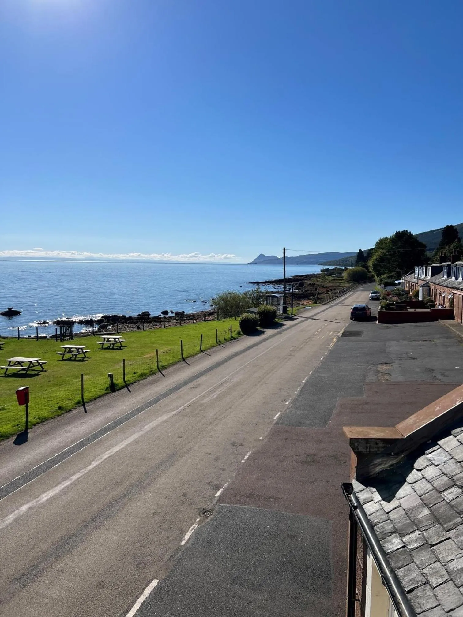 Garden in The Corrie Hotel