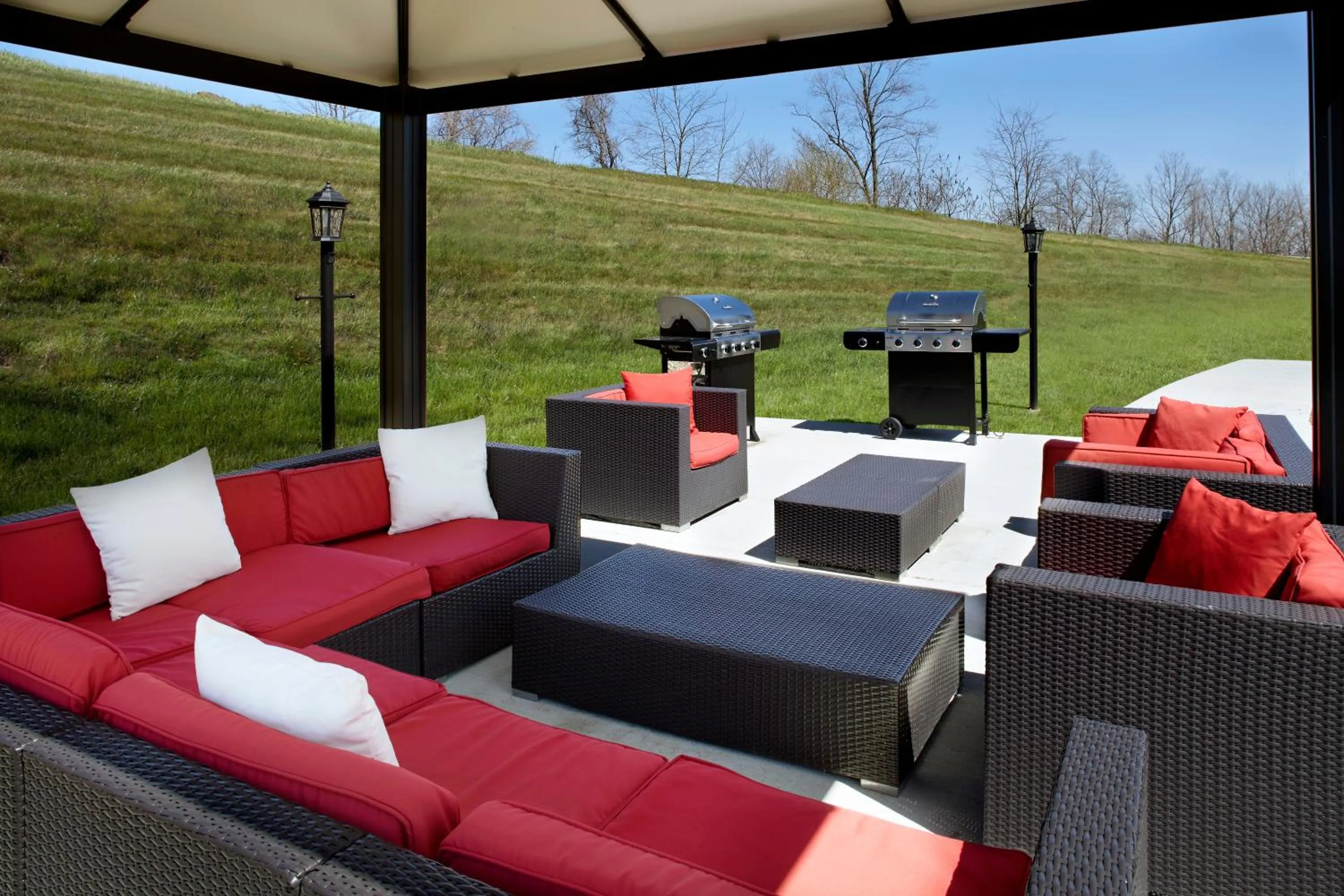 Decorative detail in Hawthorn Suites by Wyndham Wheeling at The Highlands