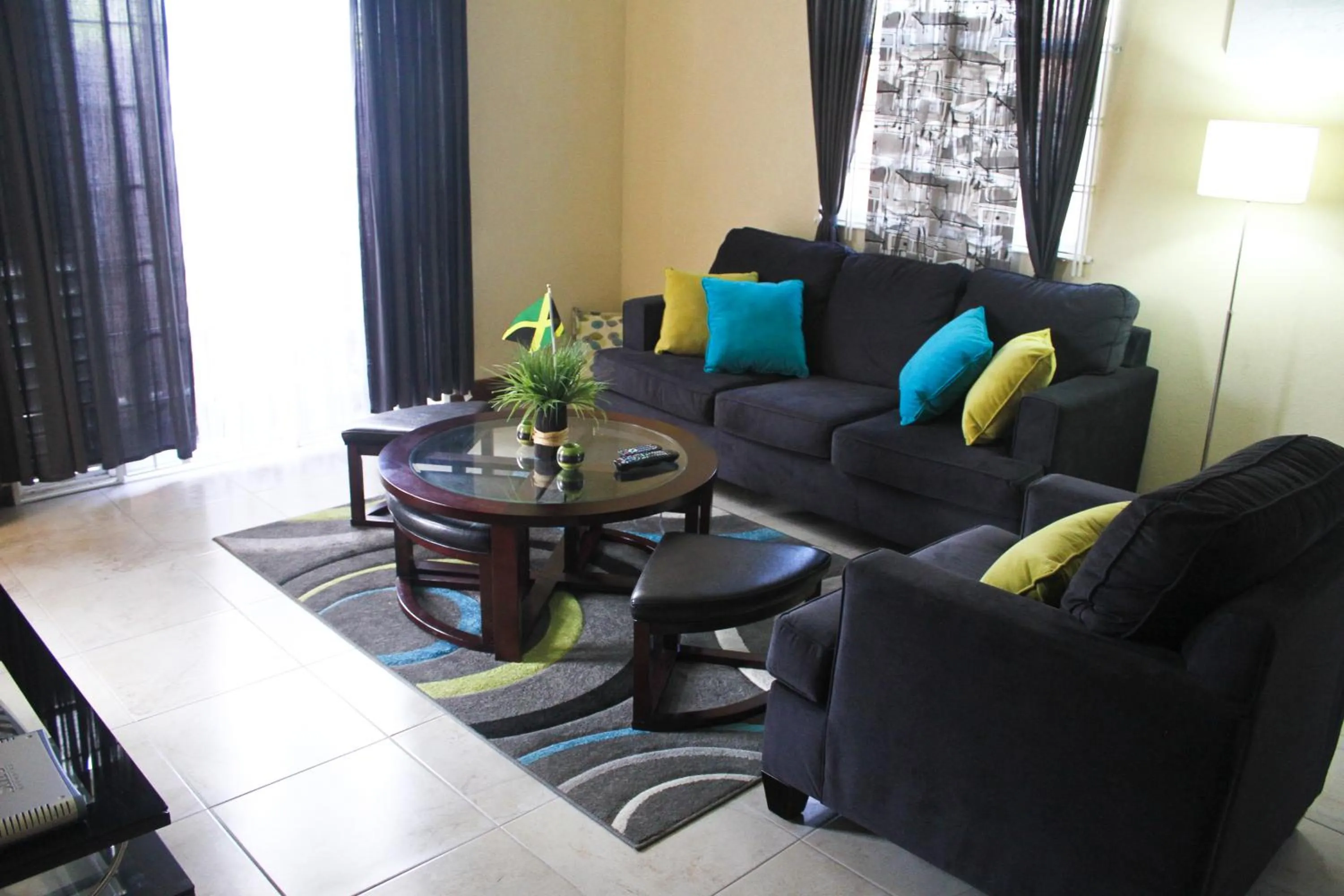 Living room in Eclipse Suite Guest Apartment