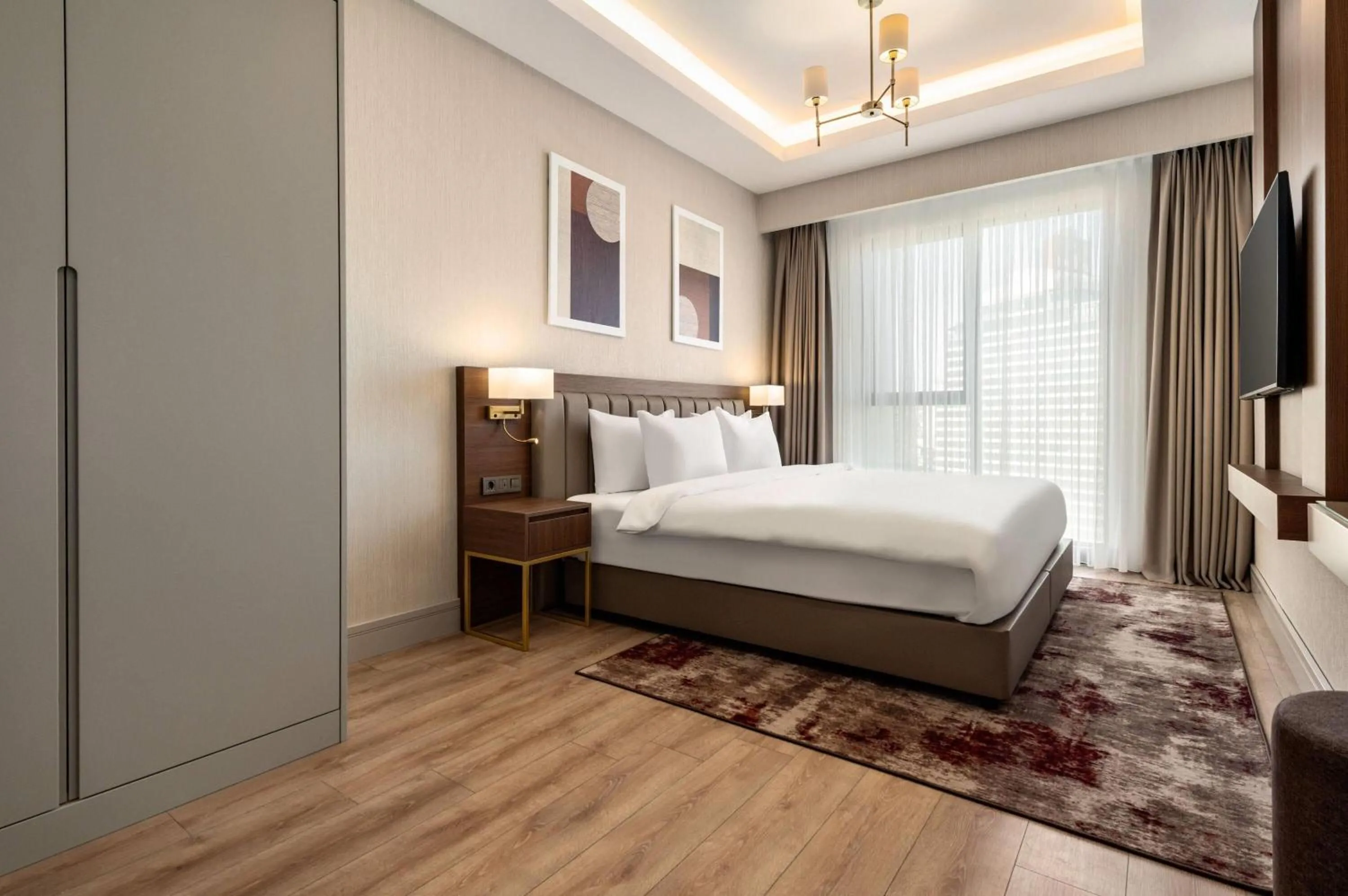 Two-Bedroom King Residence with One Single Bed in Ramada Residences by Wyndham Istanbul Haramidere