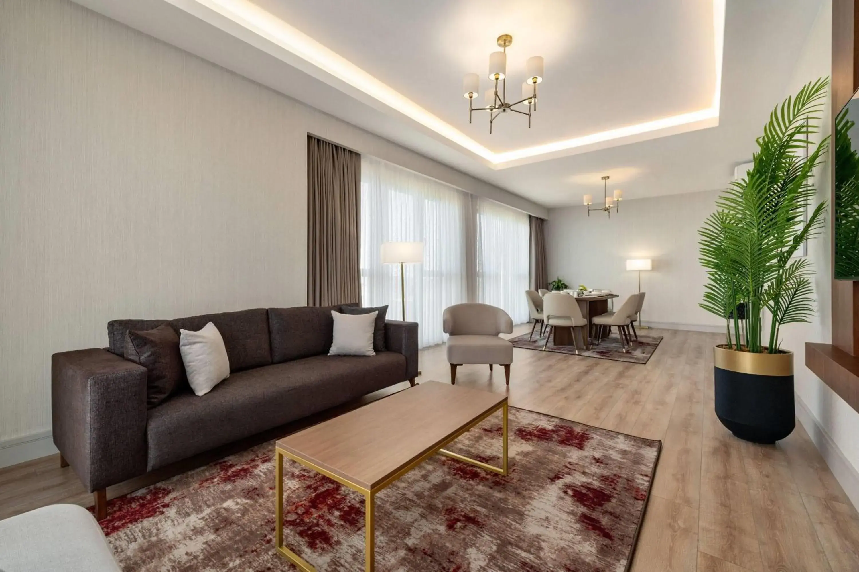 Three-Bedroom King Residence with Three Single Beds in Ramada Residences by Wyndham Istanbul Haramidere Three-Bedroom King Residence with Three Single Beds in Ramada Residences by Wyndham Istanbul Haramidere