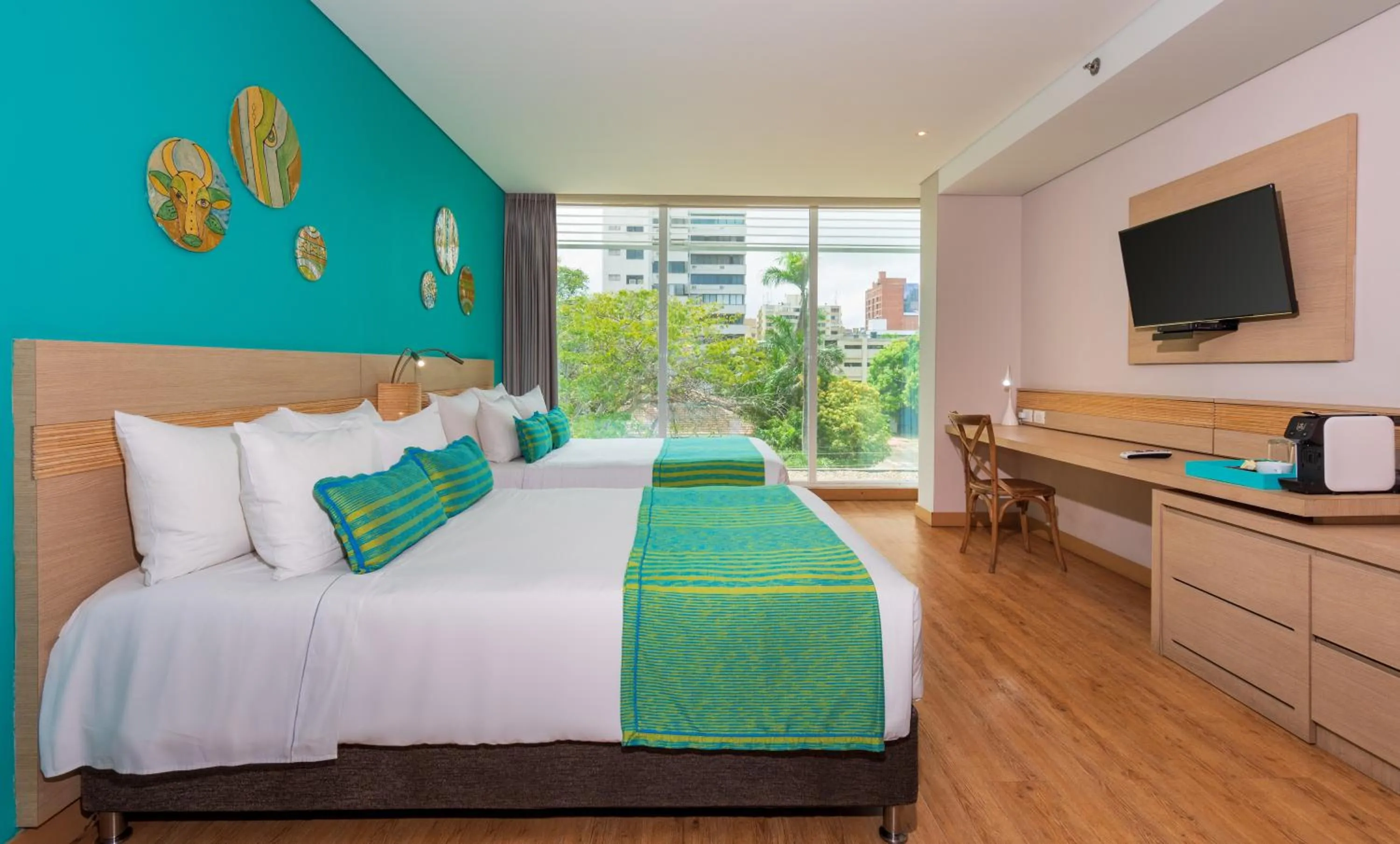 Photo of the whole room, Bed in bh Barranquilla