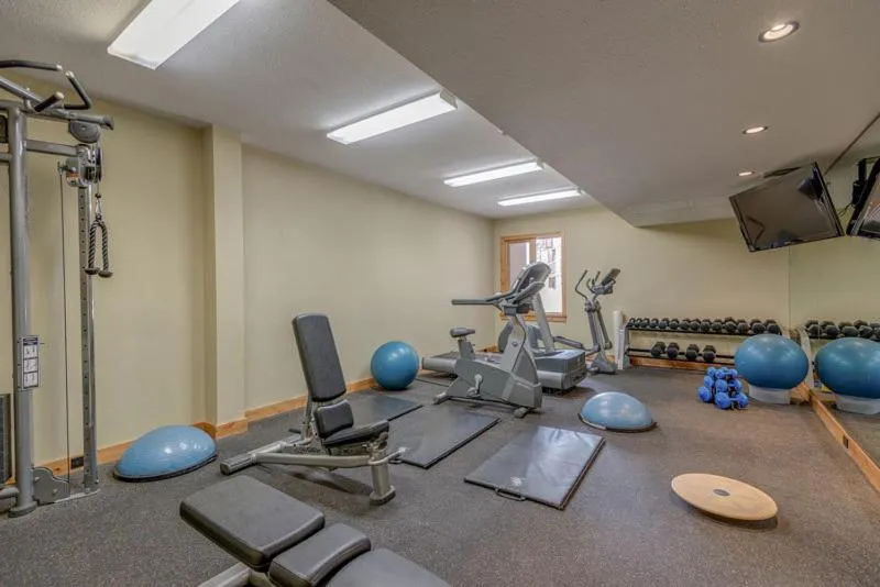 Fitness centre/facilities in Luxury Canmore Vacations