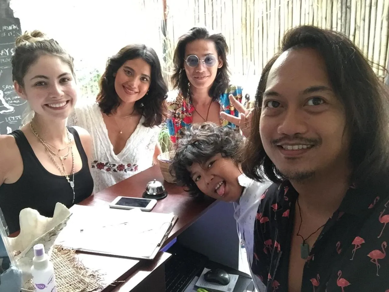 Staff in The VRNON Boutique by MY hostel