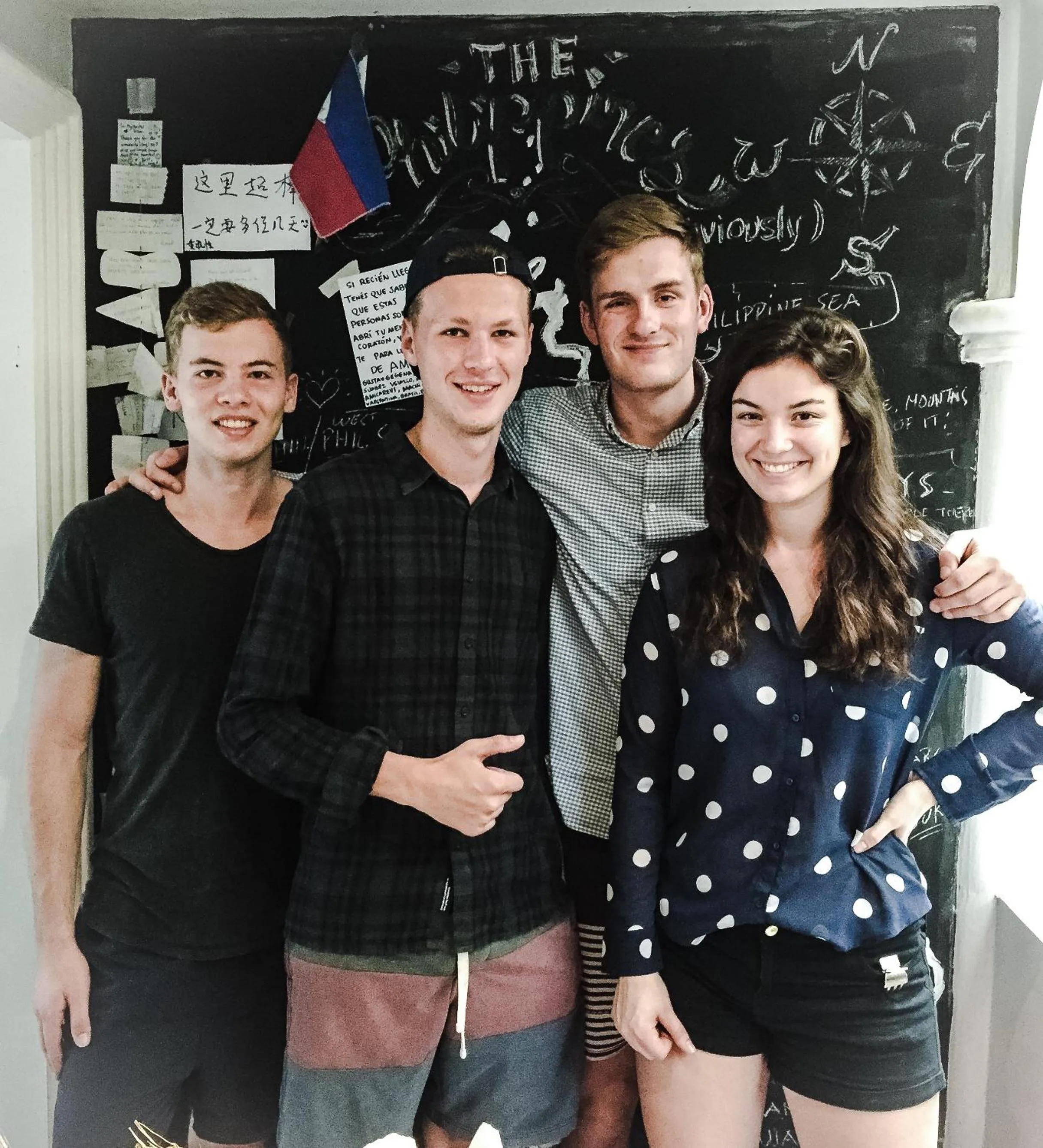 group of guests in The VRNON Boutique by MY hostel