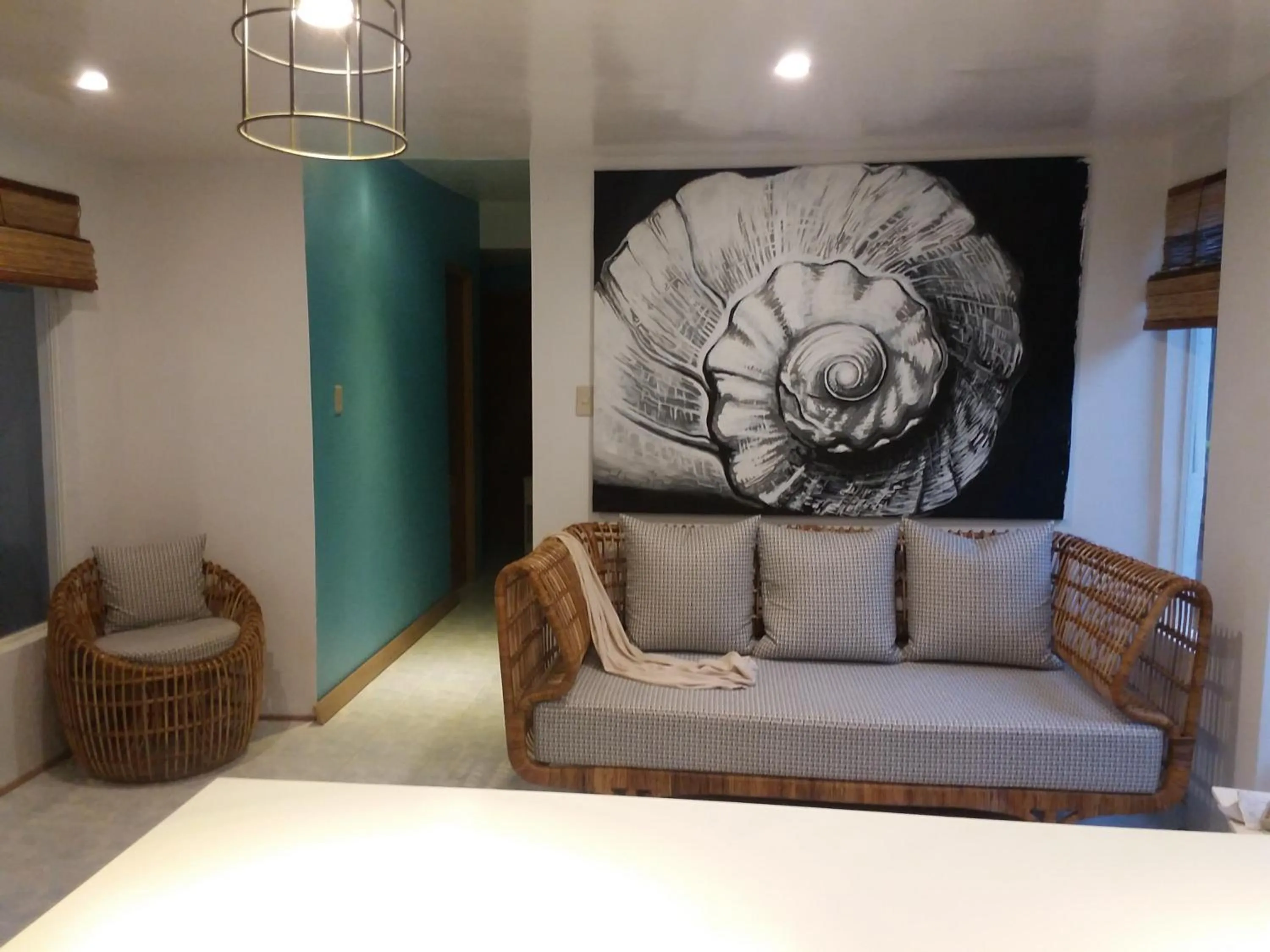 Seating area in The VRNON Boutique by MY hostel