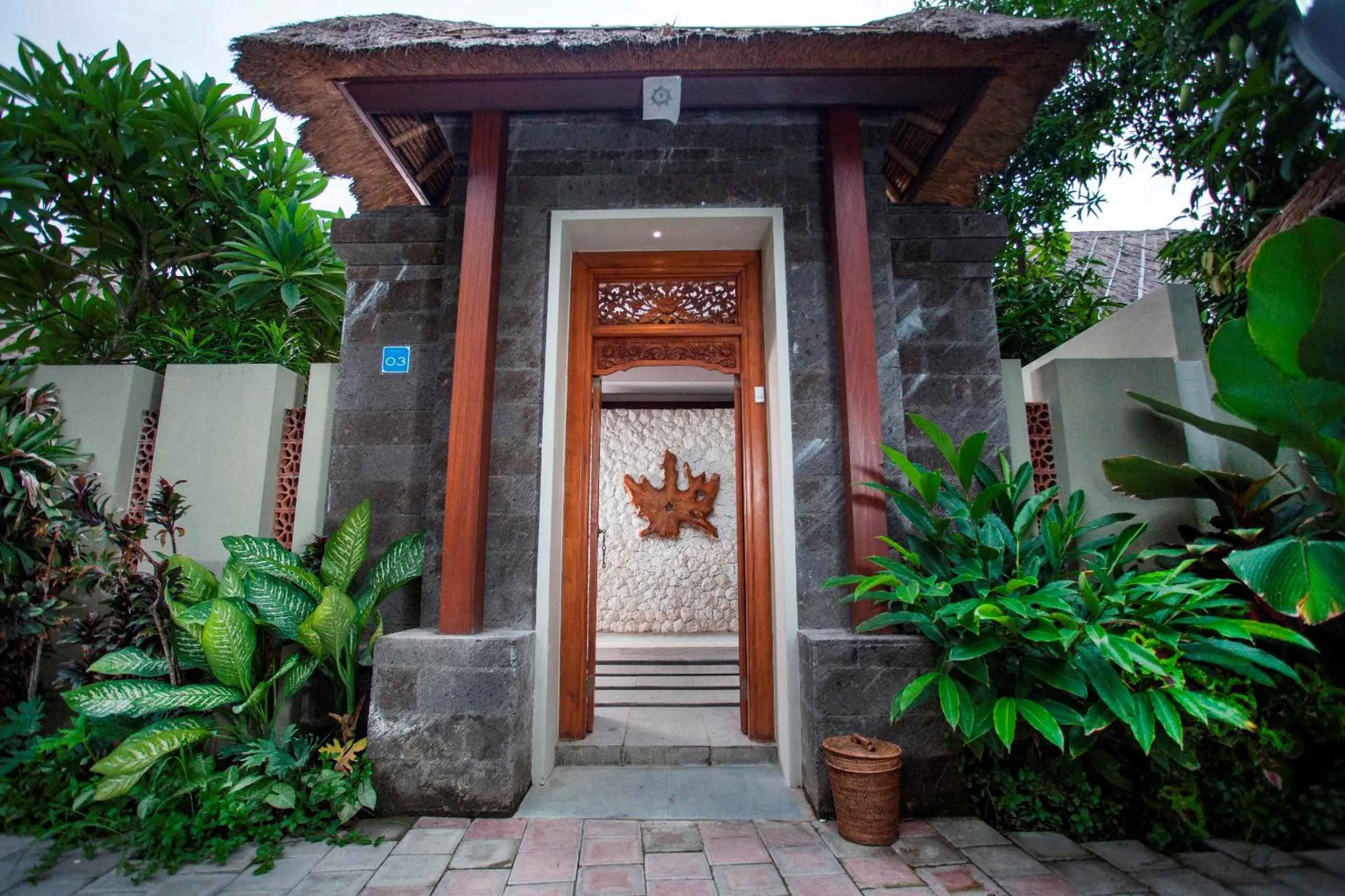 Facade/entrance in Regali Villa Canggu