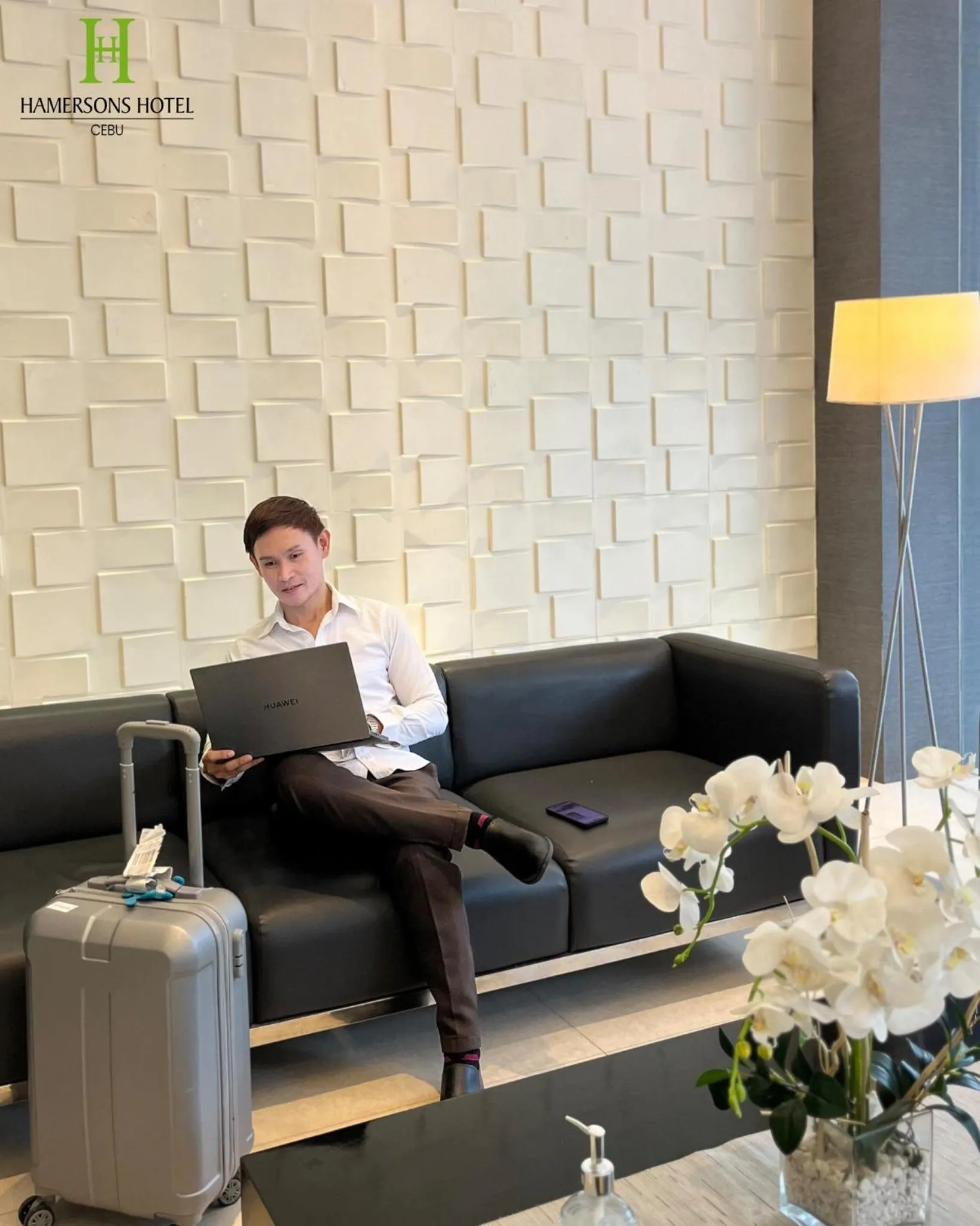 Lobby or reception in Hamersons Hotel Cebu