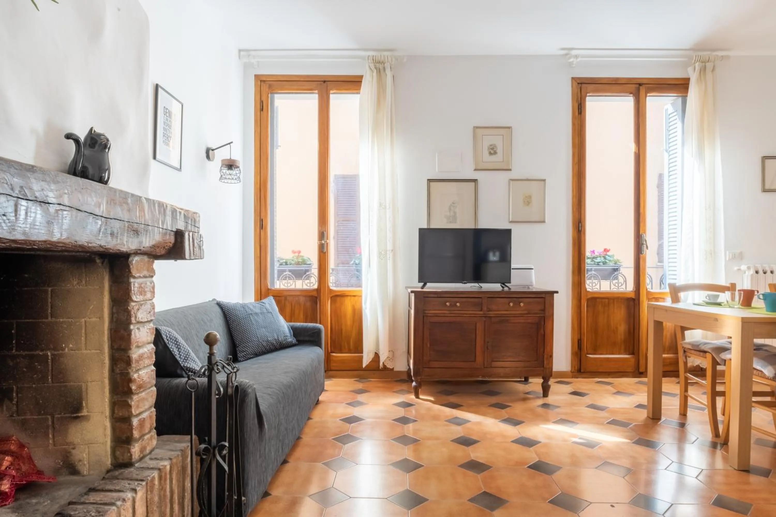 Living room in Residenza Ariosto Depandance by Studio Vita