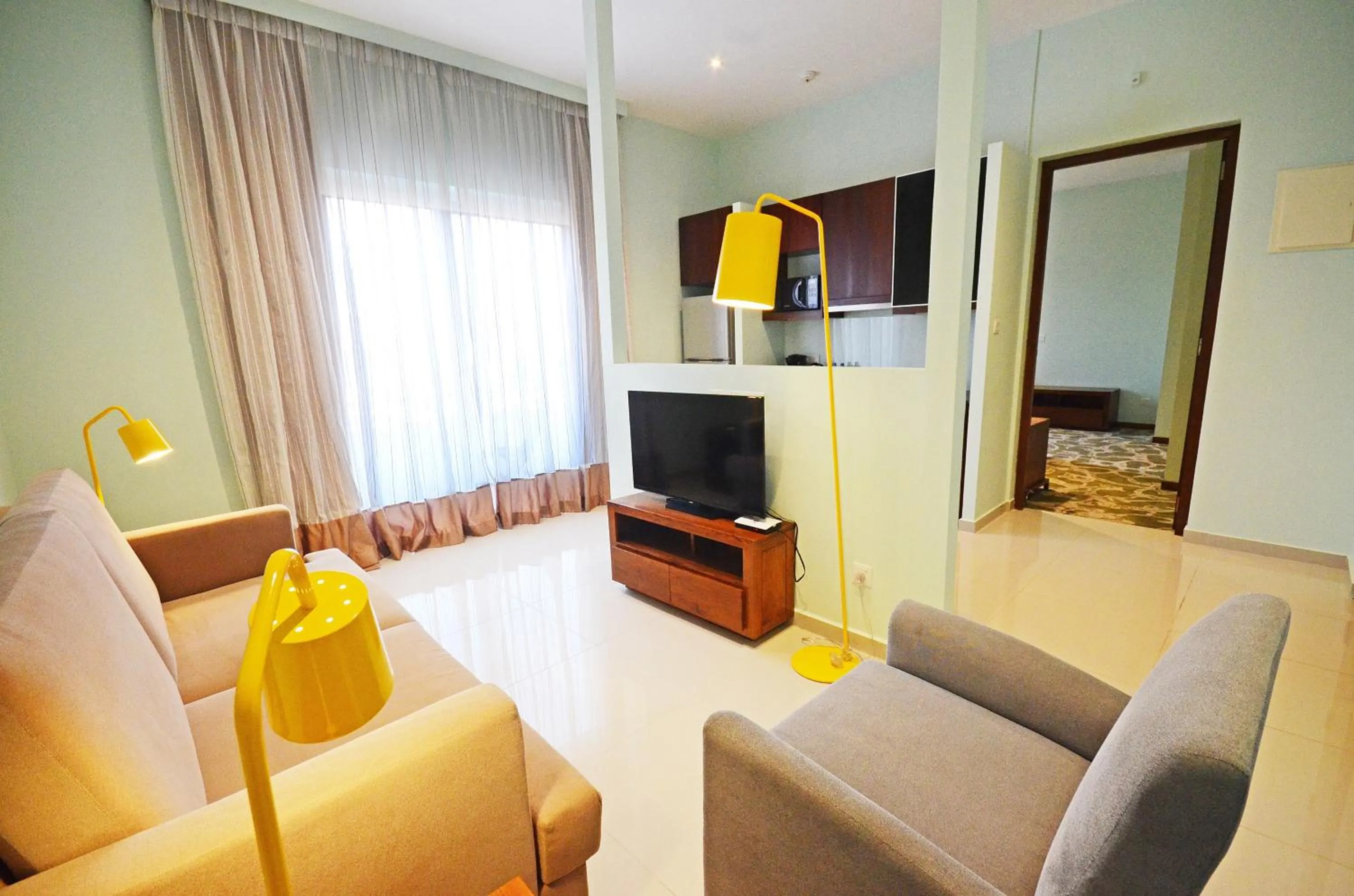 Living room in Ocean Edge Suites & Hotel Colombo