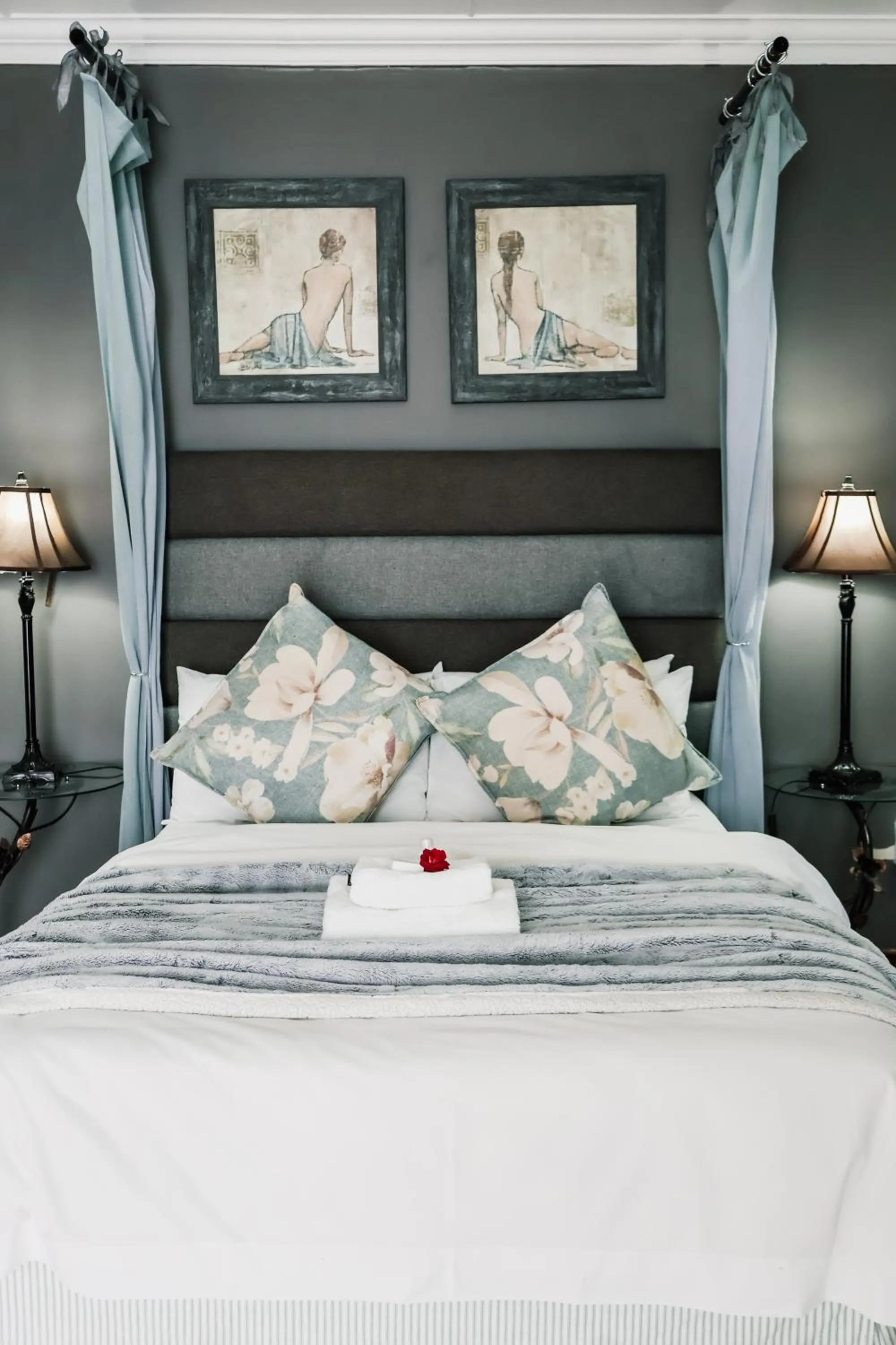 Bed in Lamon Guesthouse