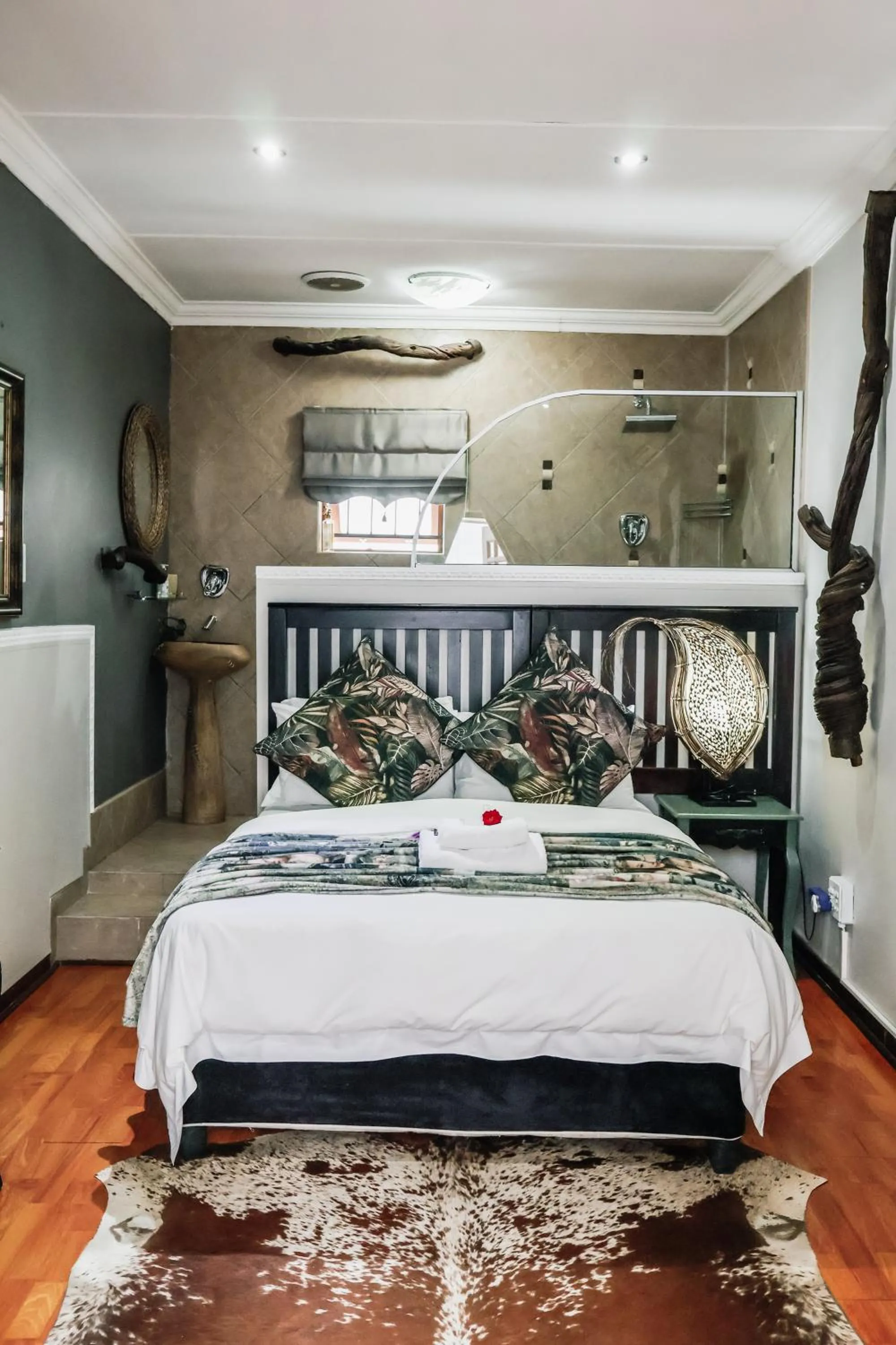 Bed in Lamon Guesthouse