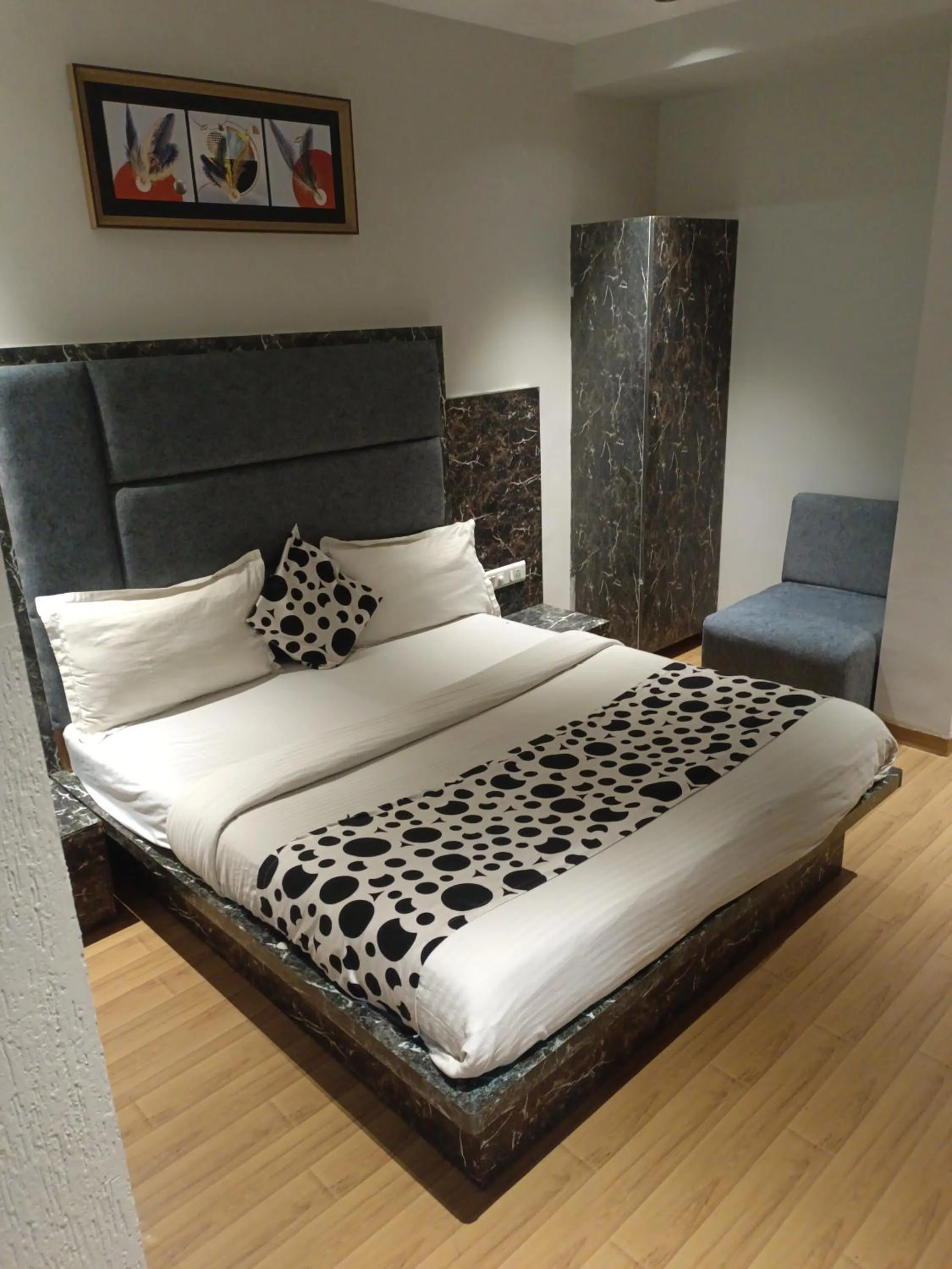 Bed in Hotel Privilege VILLA