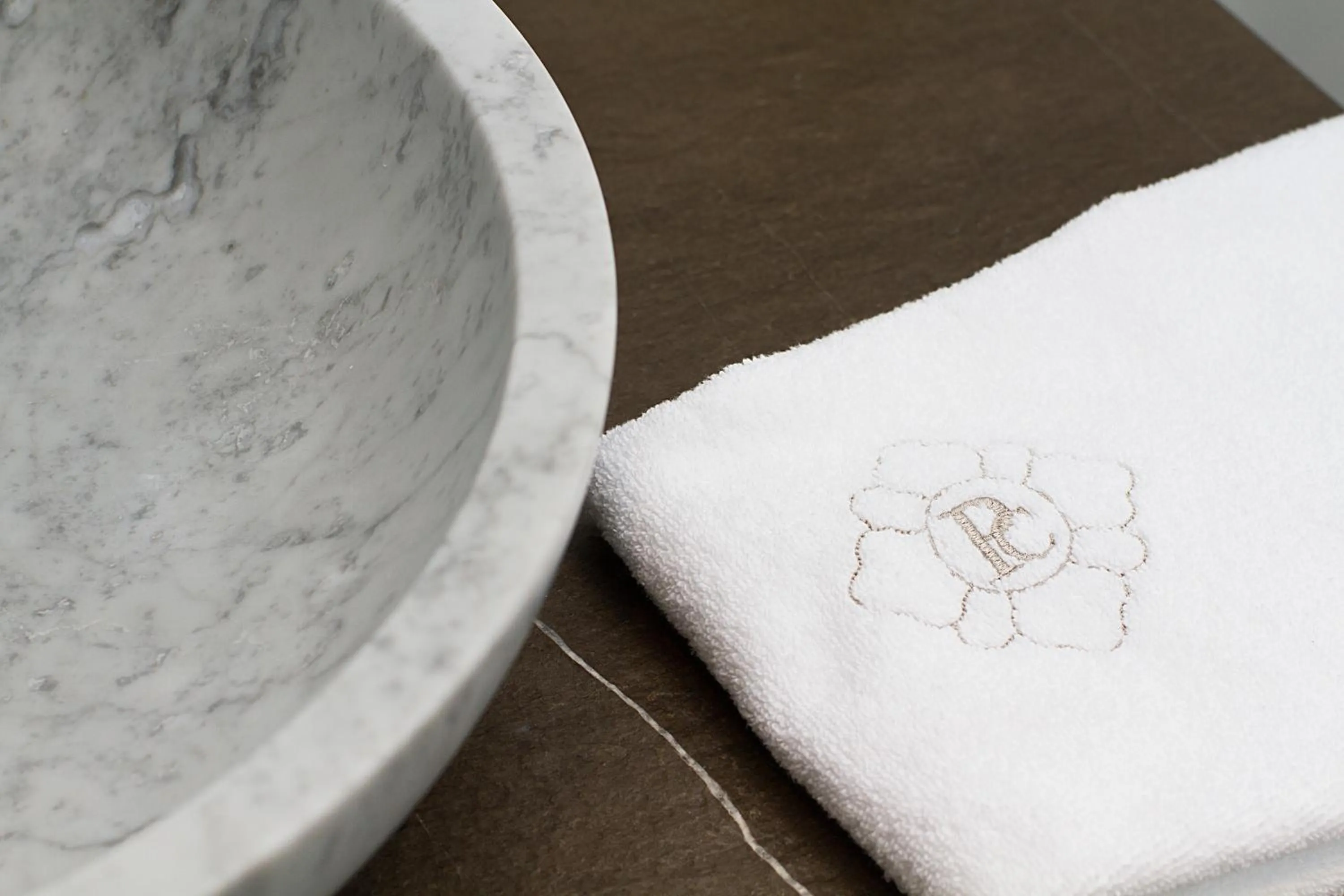 Decorative detail in Piazza Castello Suite