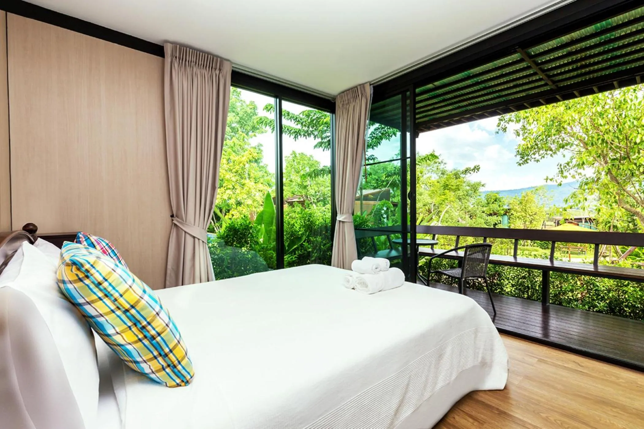 Garden, Bed in Limon Villa Khao Yai by SLH