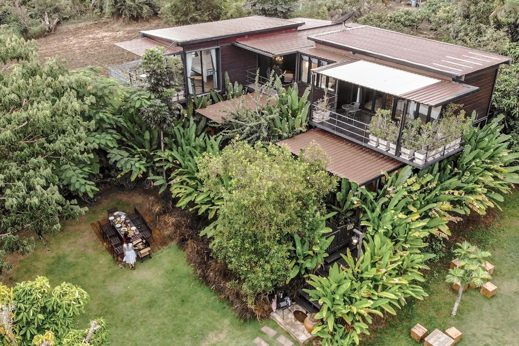 Garden in Limon Villa Khao Yai by SLH