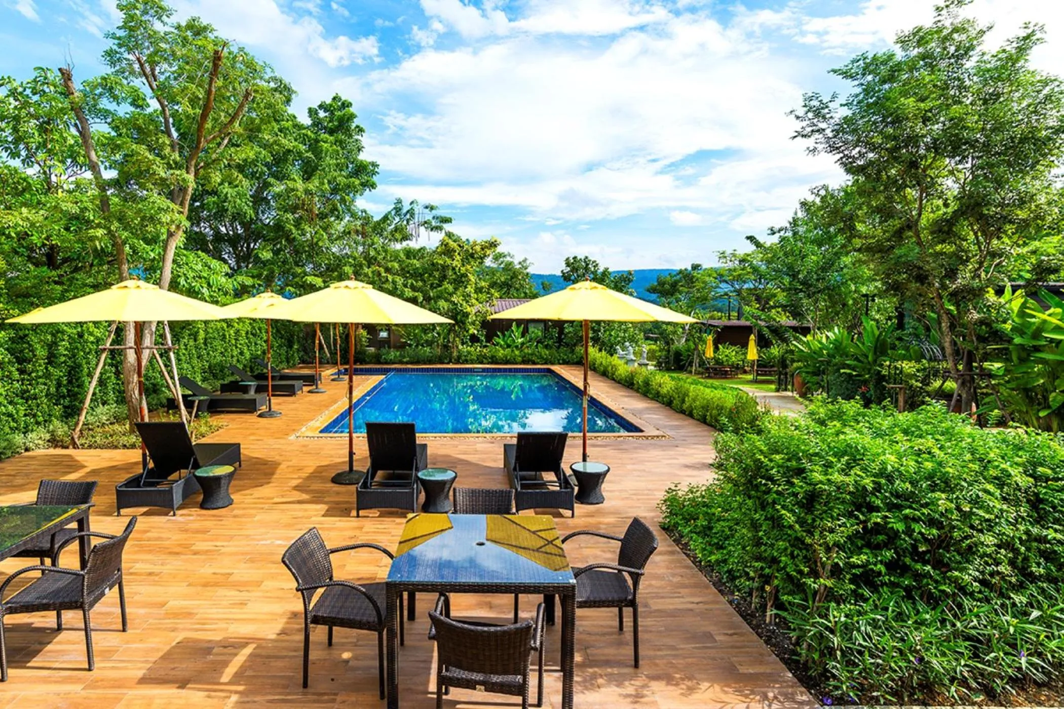 Swimming pool in Limon Villa Khao Yai by SLH