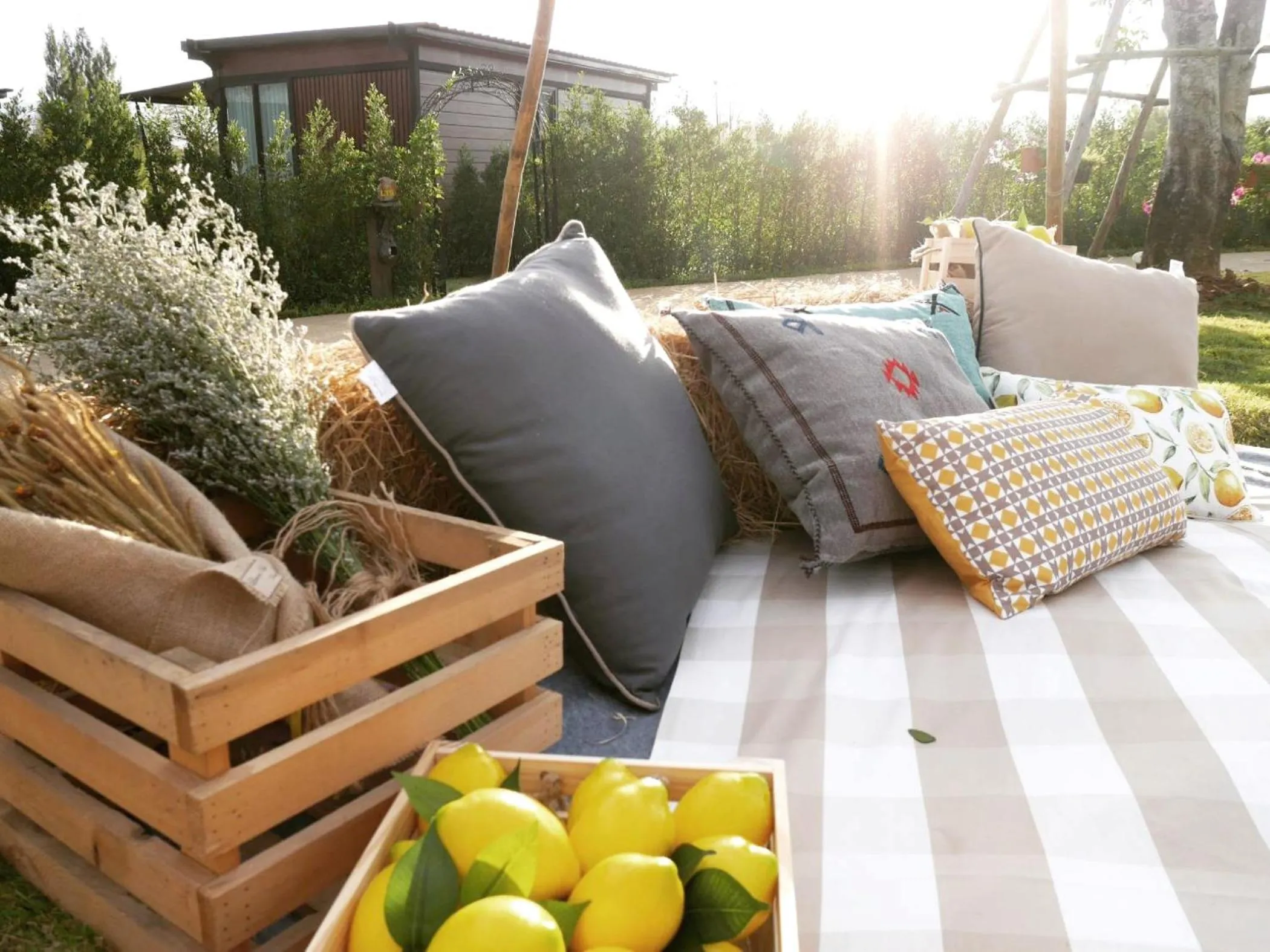 Seating area in Limon Villa Khao Yai by SLH