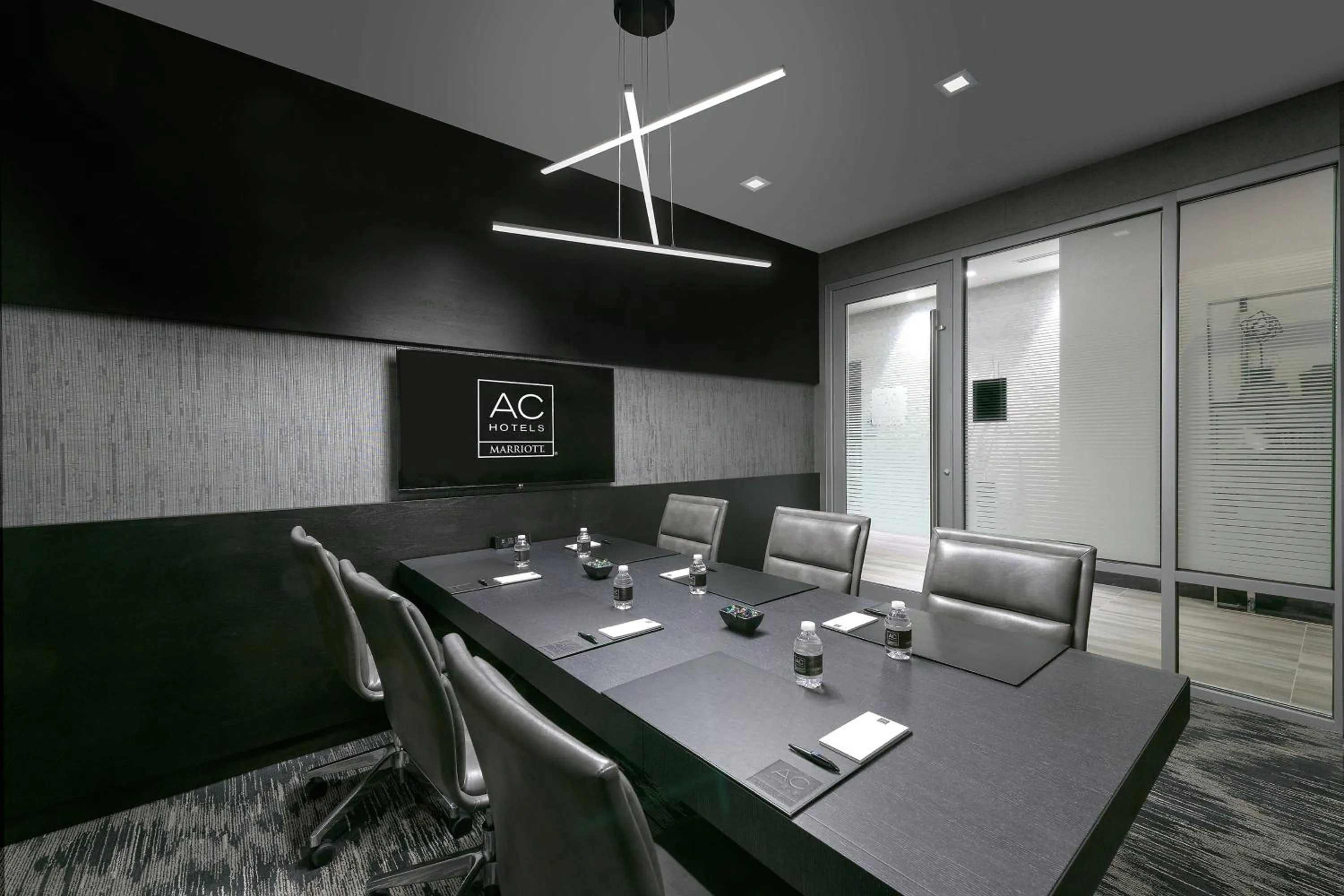 Meeting/conference room in AC Hotel by Marriott Boston North
