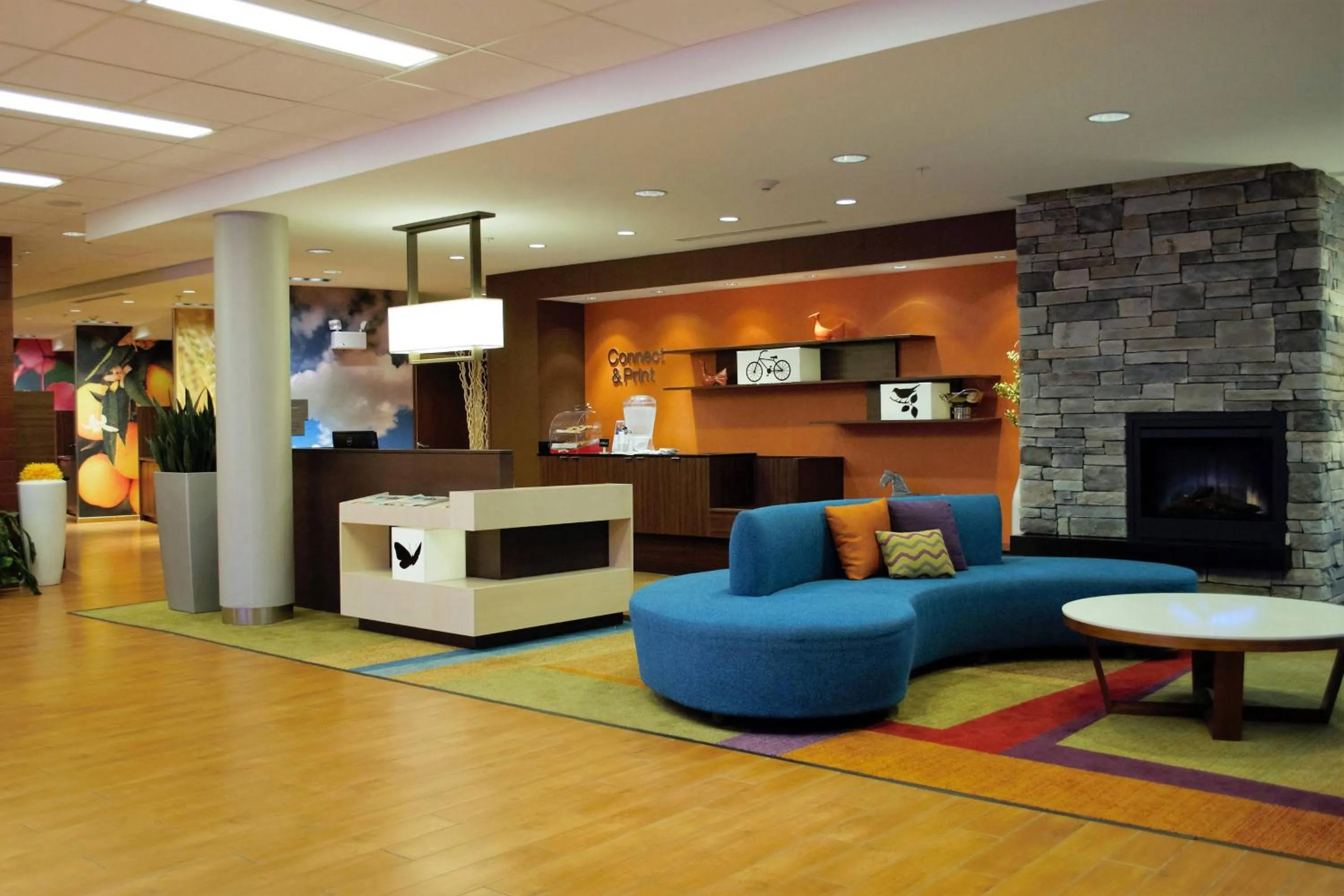 Lobby or reception in Fairfield Inn & Suites by Marriott Stroudsburg Bartonsville/Poconos