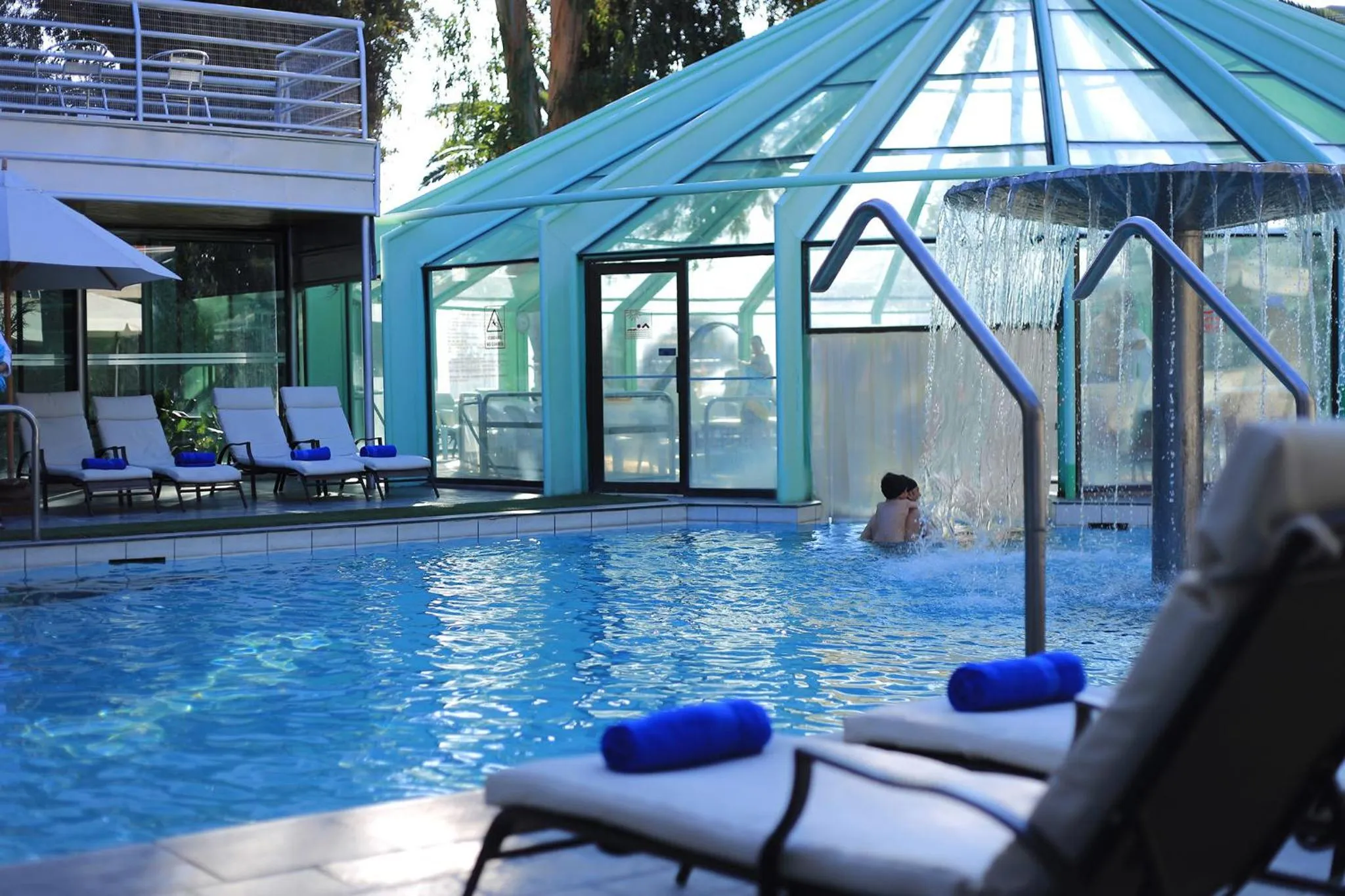 Swimming pool in Termas El Corazon