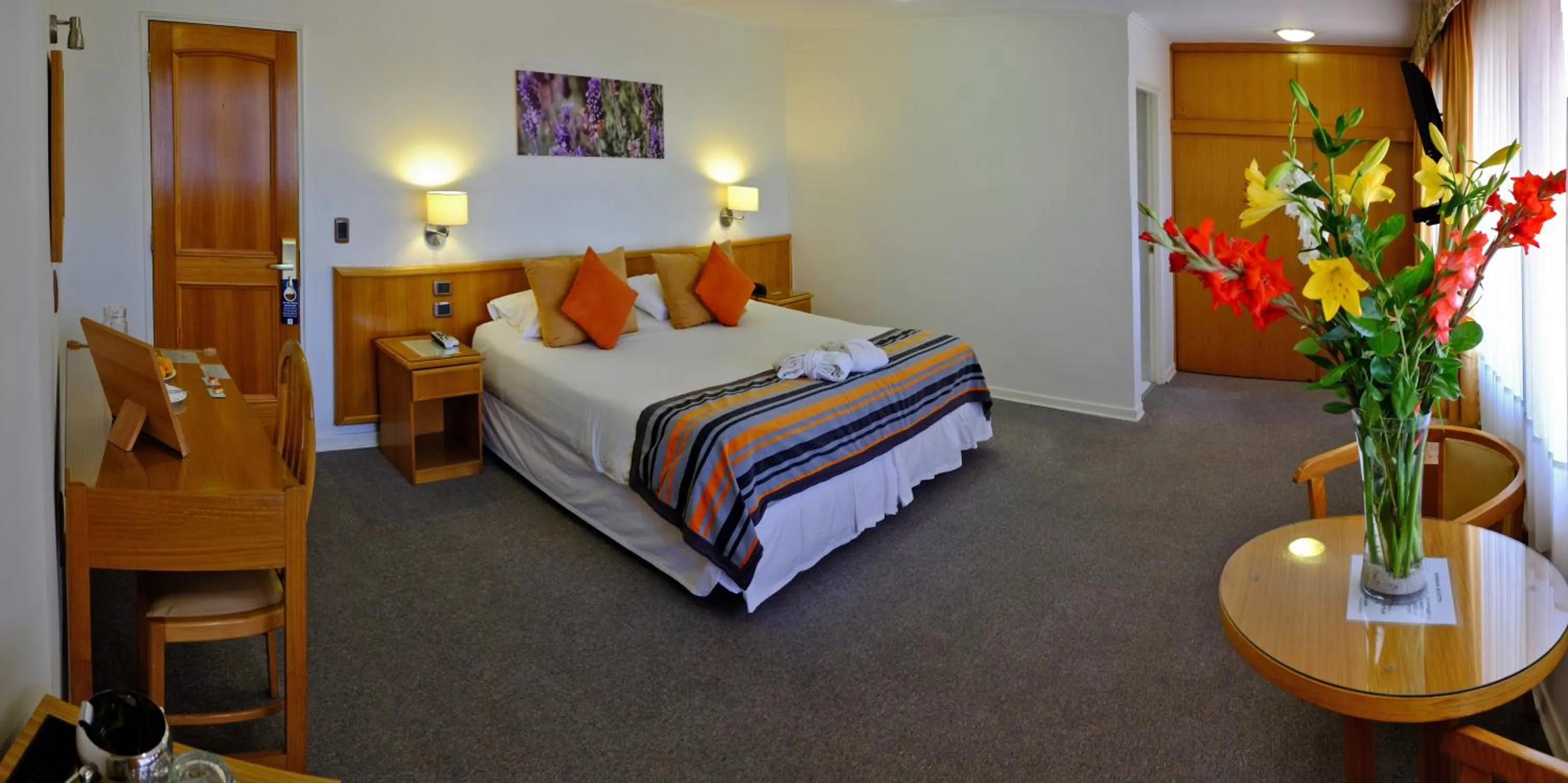 Bedroom, Bed in Termas El Corazon